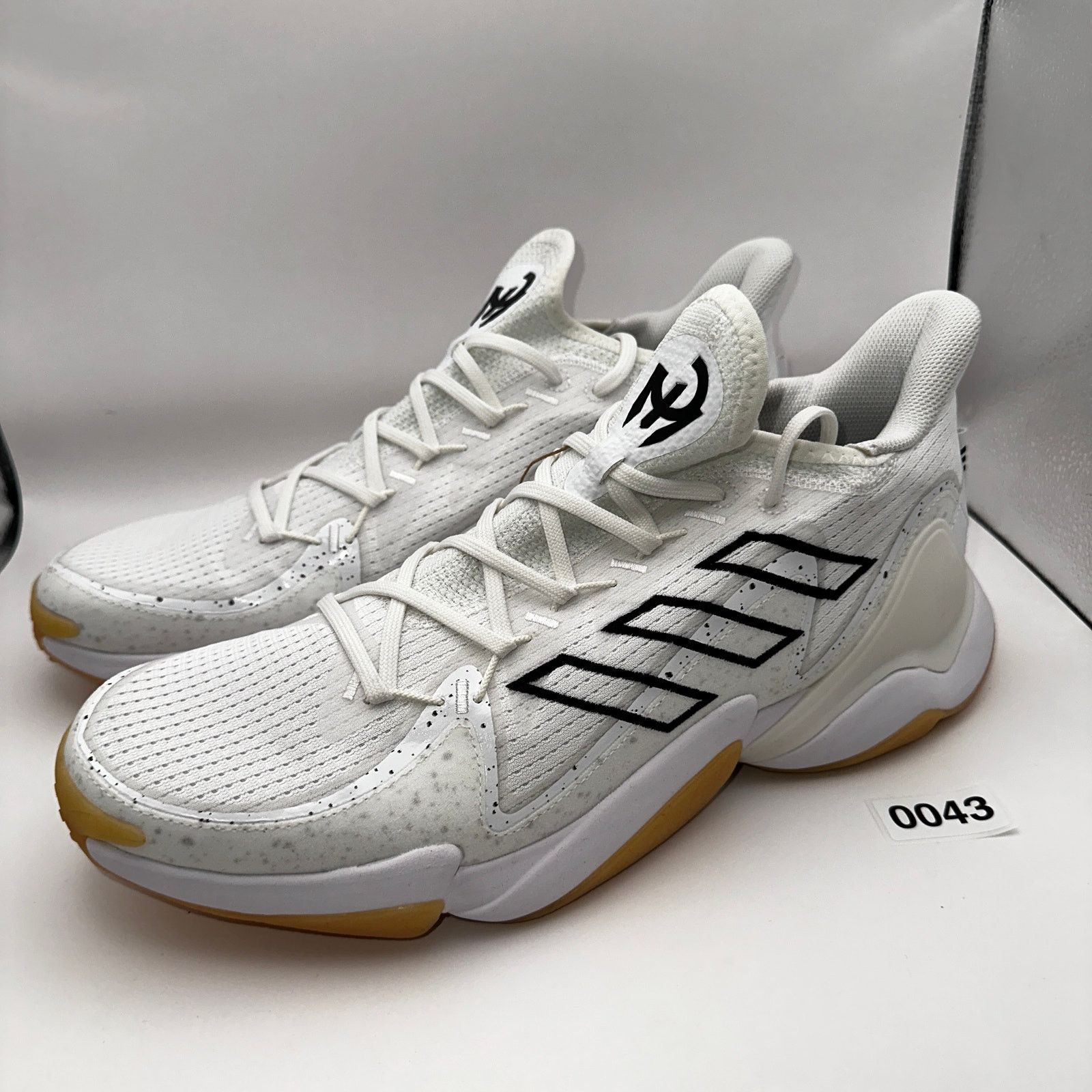 Adidas Adidas Mahome 1 Impact FL White Gum Basketball Shoes Size 14 Size US 14 / EU 47 - 1 Thumbnail