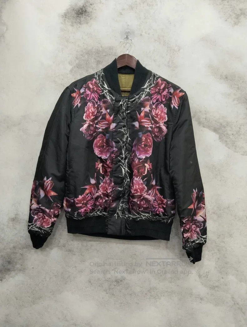 Givenchy Givenchy Thorny Rose Double-Sided Jacket Size US M / EU 48-50 / 2 - 1 Thumbnail
