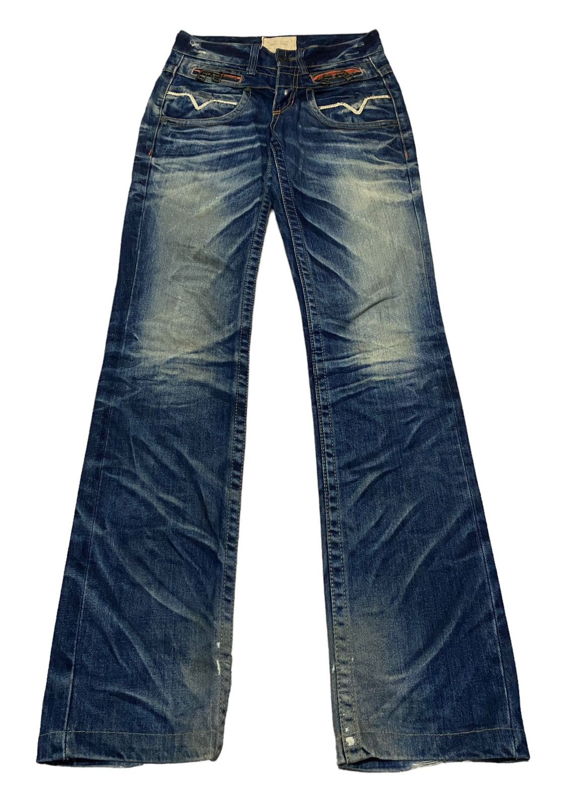 14th Addiction × Japanese Brand × Le Grande Bleu (L.G.B.) Rare Design Vintage Japanese Brand Lolita Jeans 1990s Size US 28 / EU 44 - 1 Thumbnail