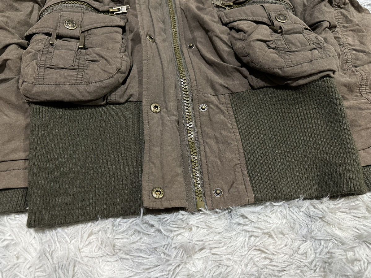 Japanese Brand 🔥Sick Y2K Ant Werpen Military Cargo Jacket Lgb Goa Size US M / EU 48-50 / 2 - 7 Thumbnail