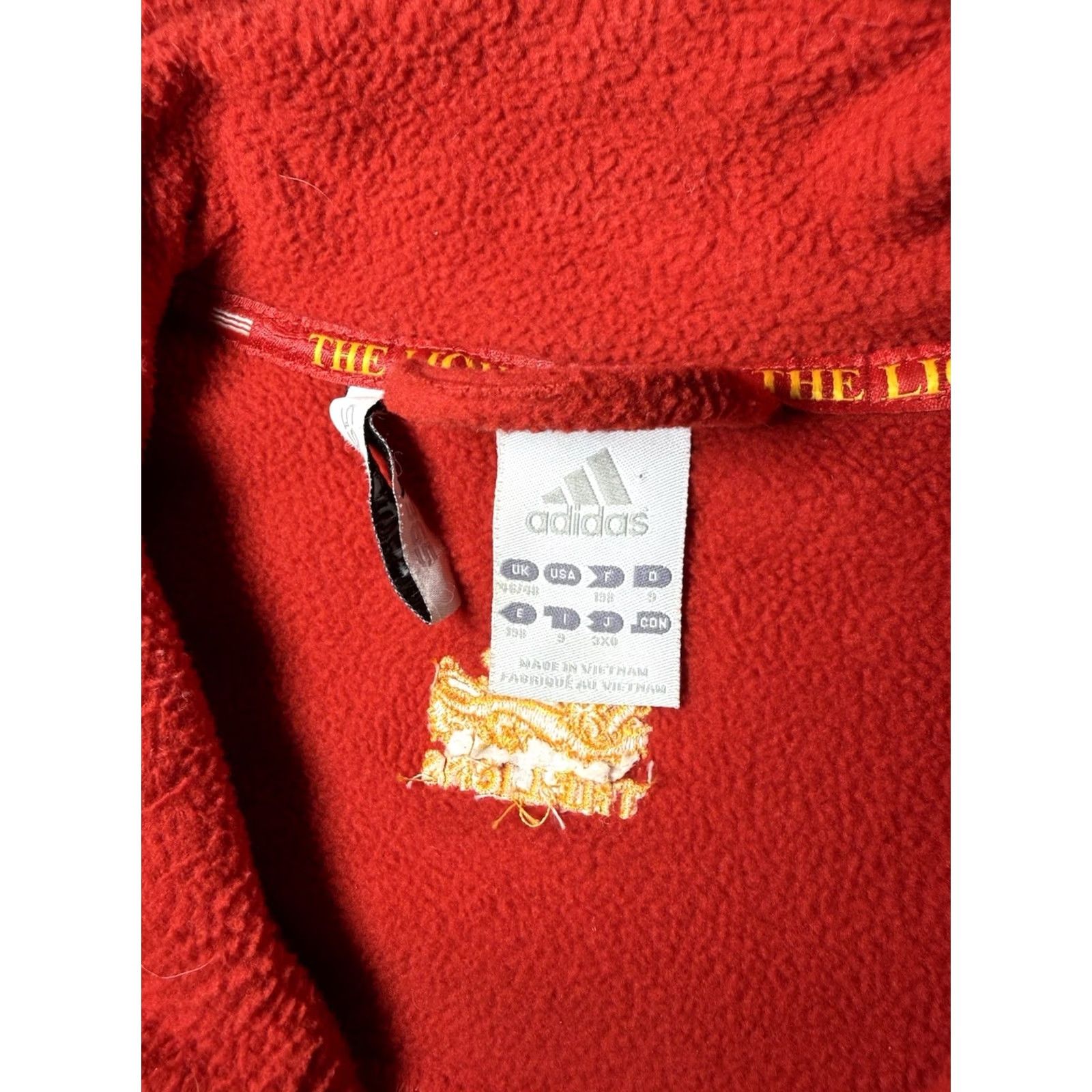 Adidas Vtg Adidas British And Irish Lions Zip Rugby Fleece Jacket Mens XL Red 3-in-1 32in Long 23in Wide South Africa Size US XL / EU 56 / 4 - 6 Thumbnail