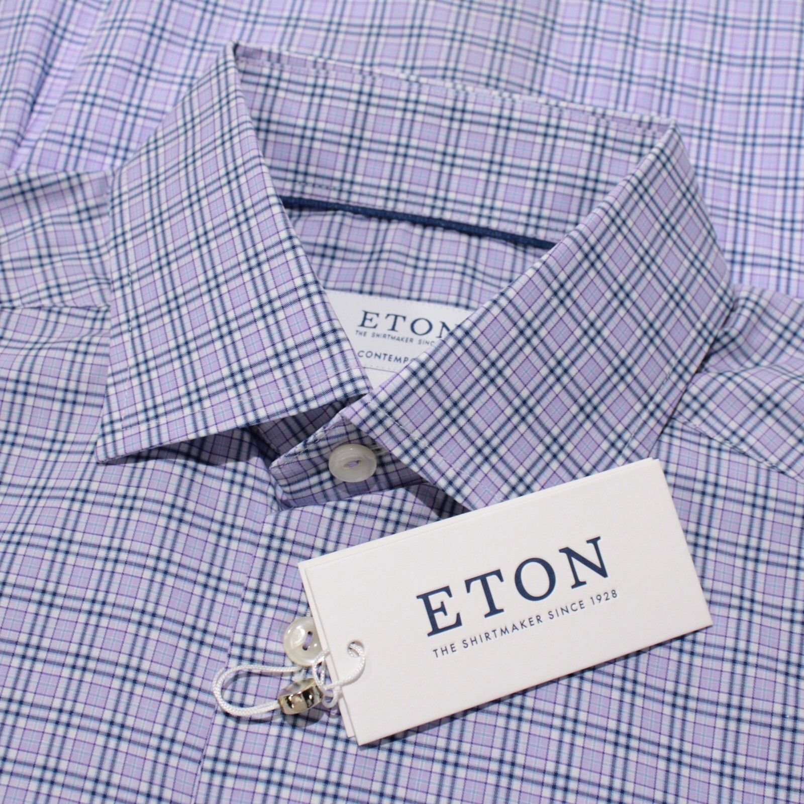 Eton Eton New with tags Shirt Size S US In Purple Size US S / EU 44-46 / 1 - 1 Thumbnail