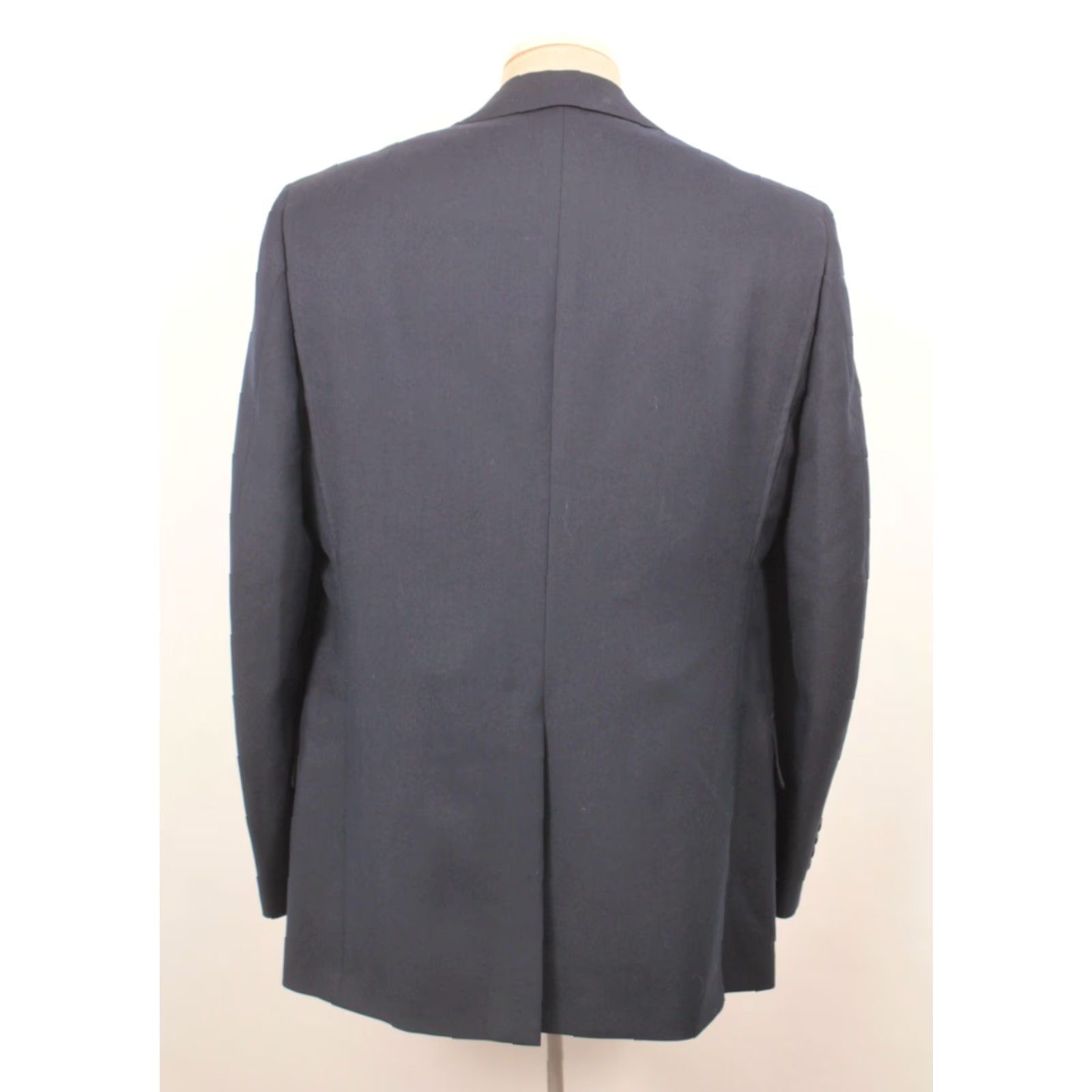 Ralph Lauren VINTAGE Ralph Lauren 80s Pilot's Jacket Blazer Navy Blue Wool 42 Long Mens Size 42R - 2 Thumbnail