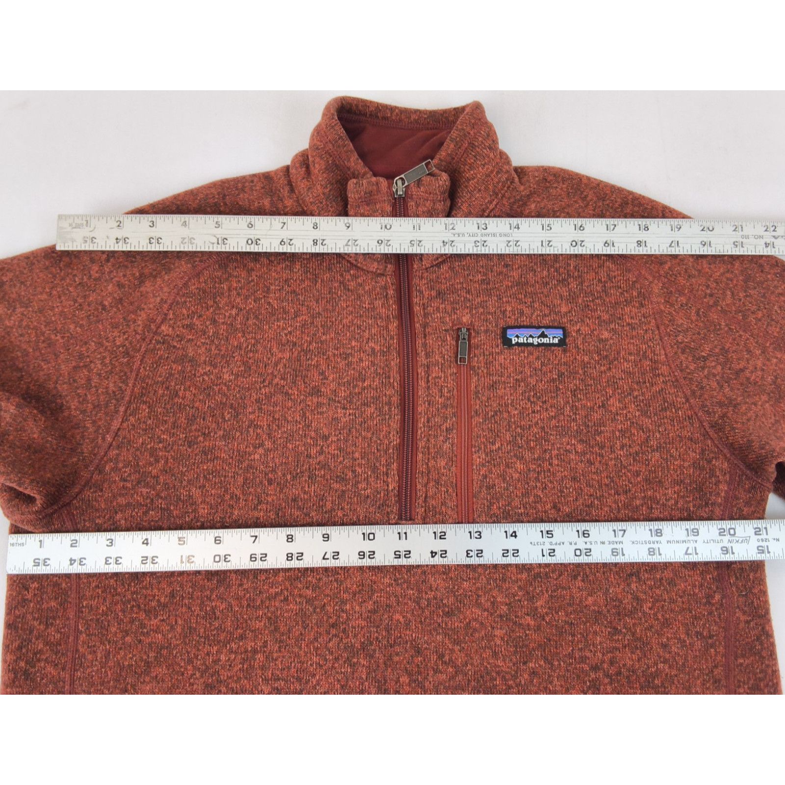 Patagonia Patagonia Better Sweater Men's M Red 1/4 Zip Fleece Lined Size US M / EU 48-50 / 2 - 11 Thumbnail