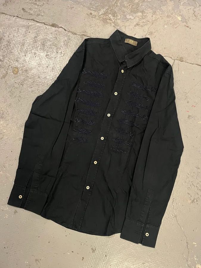 Iceberg 2000s Iceberg Navy Officer Napoleon Shirt Size US M / EU 48-50 / 2 - 3 Thumbnail