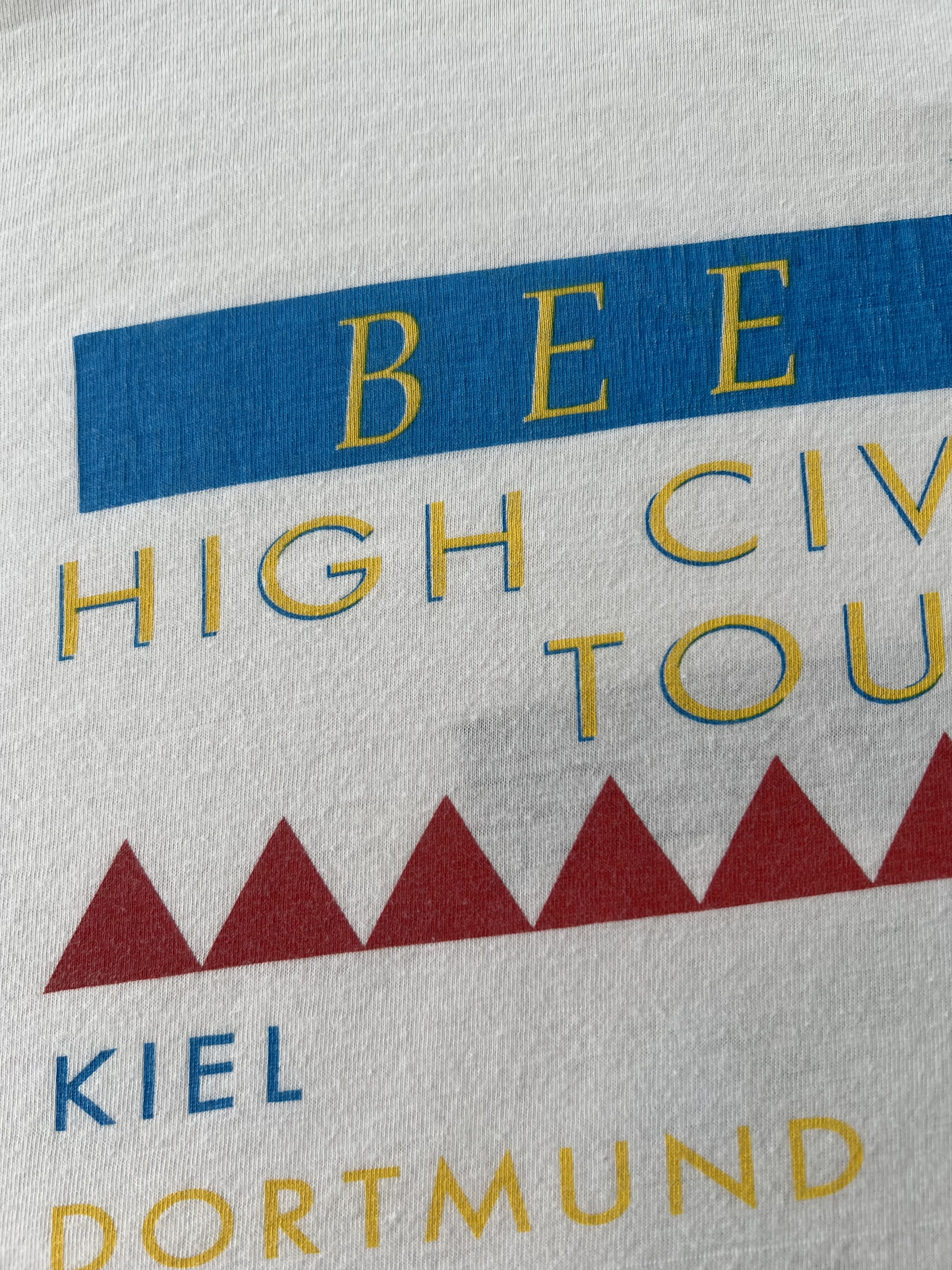 Band Tees Vintage 1991 Bee Gees High Civilization Promo White T-shirt Size US XL / EU 56 / 4 - 17 Thumbnail