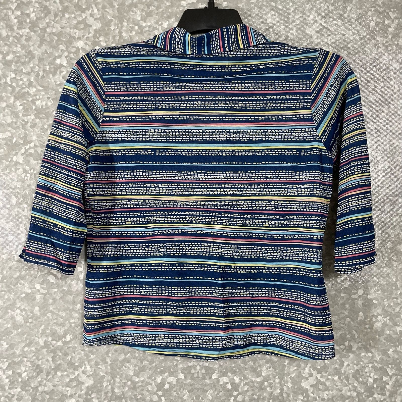 Vintage I.E. Relaxed Vintage Y2K Striped Button Up Shirt - Medium Size M / US 6-8 / IT 42-44 - 5 Thumbnail