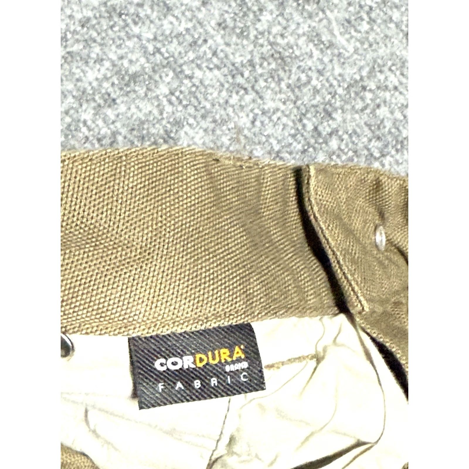 Vintage Duck Camp Pants Mens 30 Khakis Cotton Blend Canvas Regular 30 Inseam Brown Stretch Moisture Wicking Pockets Logo Hunting Hiking Climbing Duck Camp Size US 30 / EU 46 - 7 Thumbnail