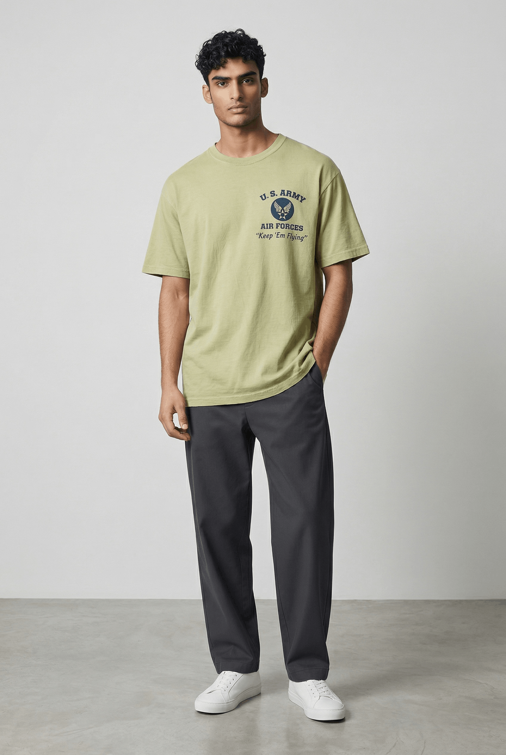 Buzz Rickson's Buzz Rickson’s U.S. Army Air Forces “Queen of Hearts” Tee Size US S / EU 44-46 / 1 - 2 Thumbnail