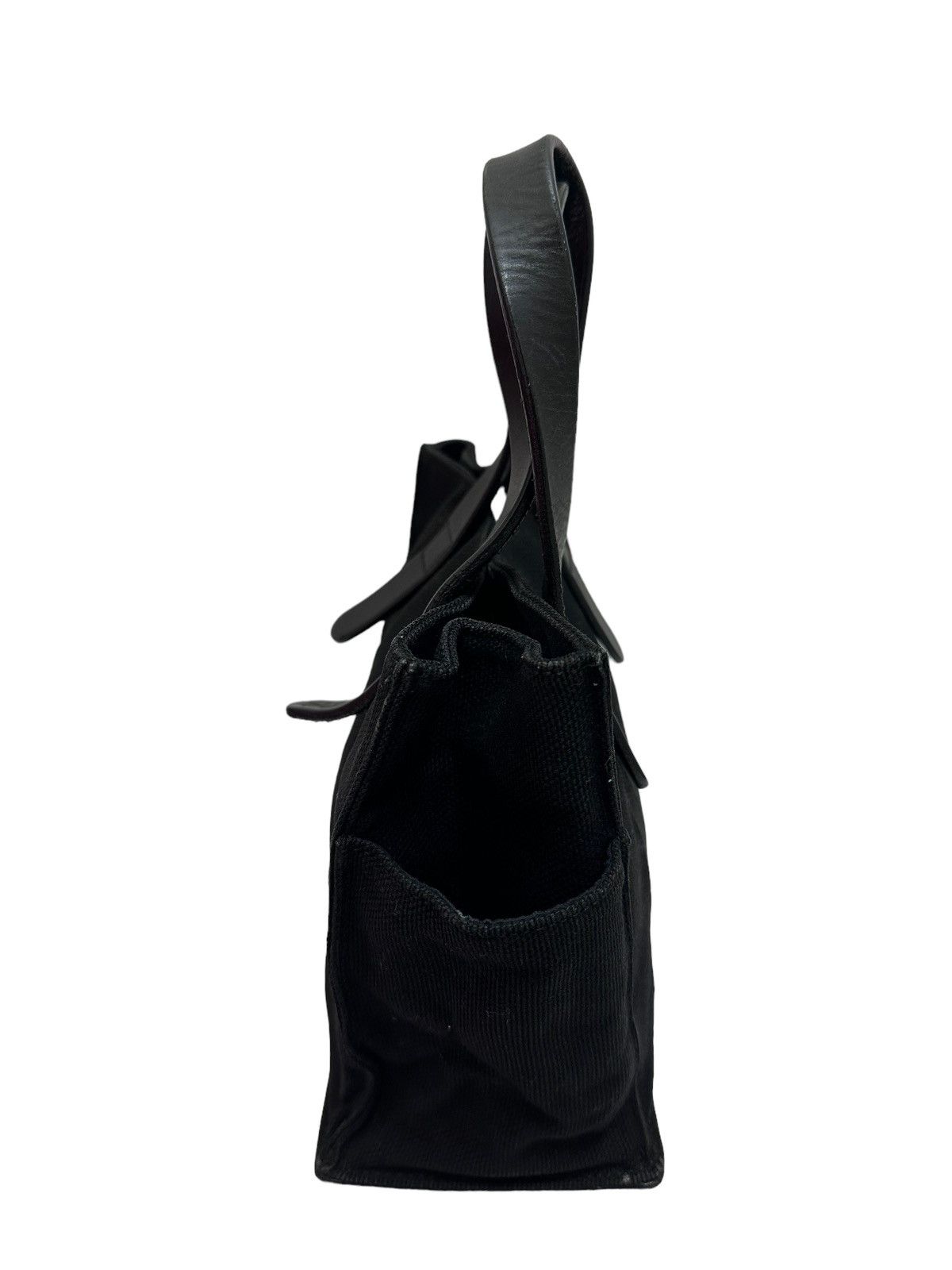 Porter 🇯🇵 Authentic PORTER Duck Canvas Mini Handbag/Tote Bag Size ONE SIZE - 4 Thumbnail