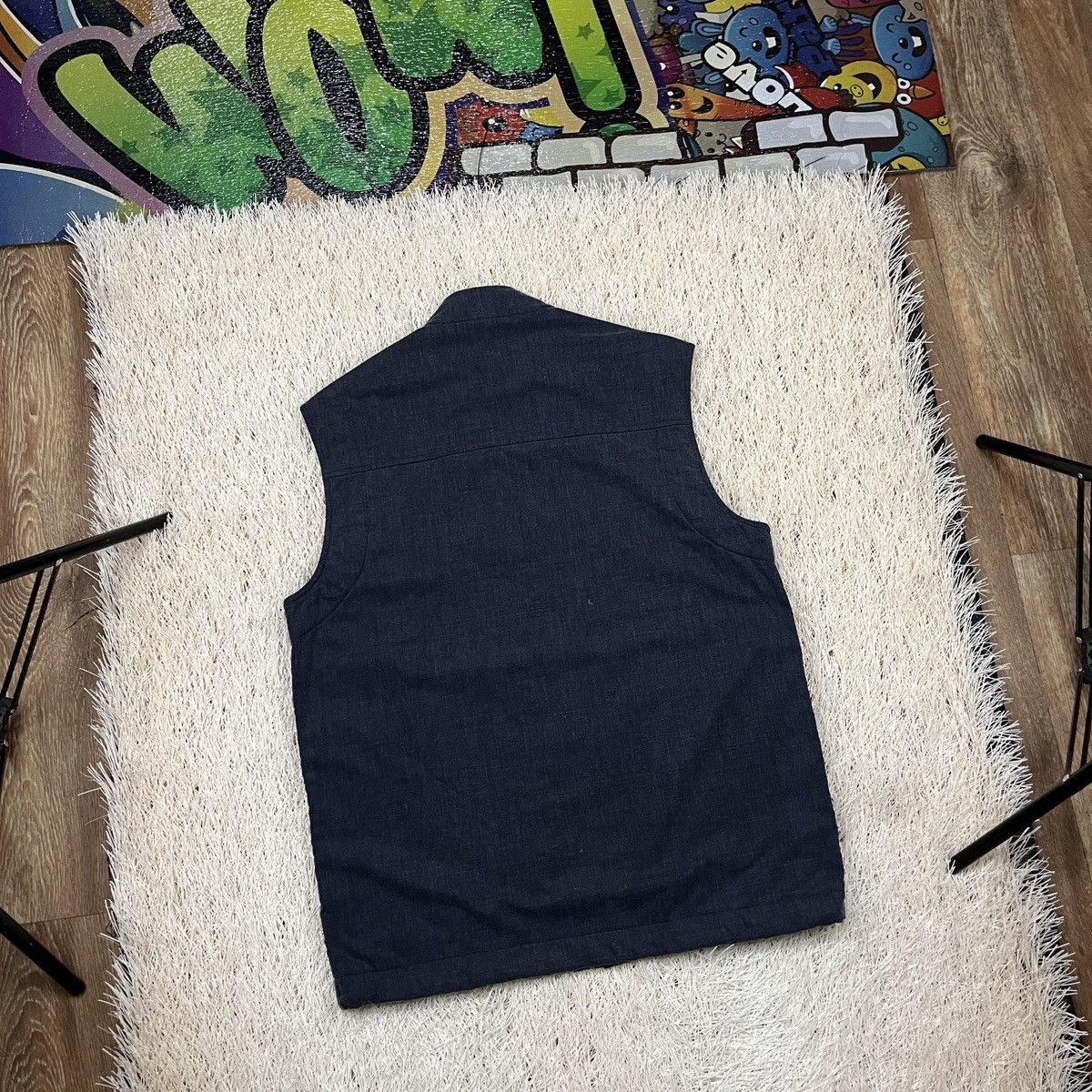 Maharishi vintage Maharishi vest gilet waistcoat utility jacket navy Size US L / EU 52-54 / 3 - 2 Thumbnail