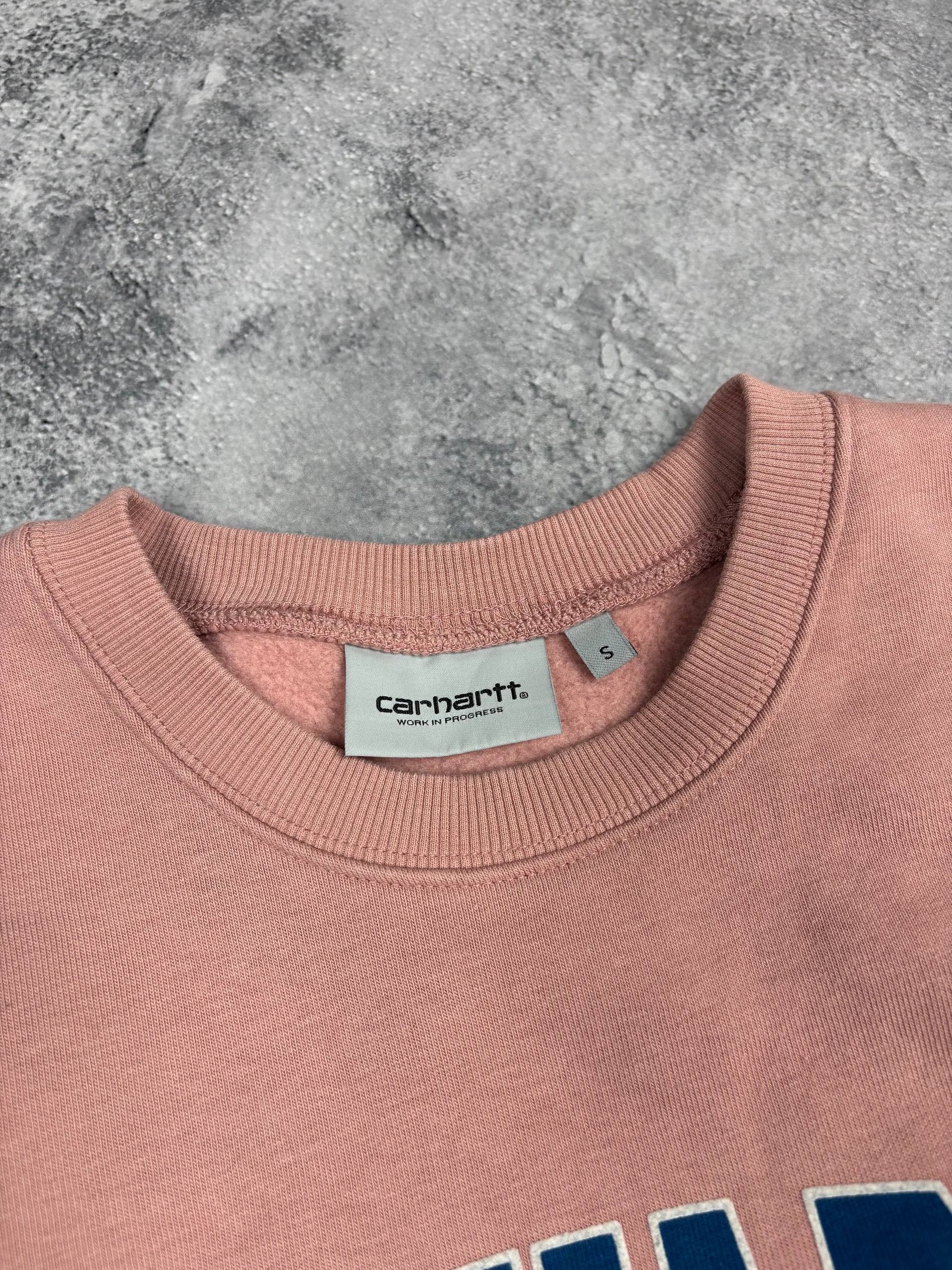 Carhartt Carhartt sweatshirts big logo Y2K size S Size US S / EU 44-46 / 1 - 3 Thumbnail