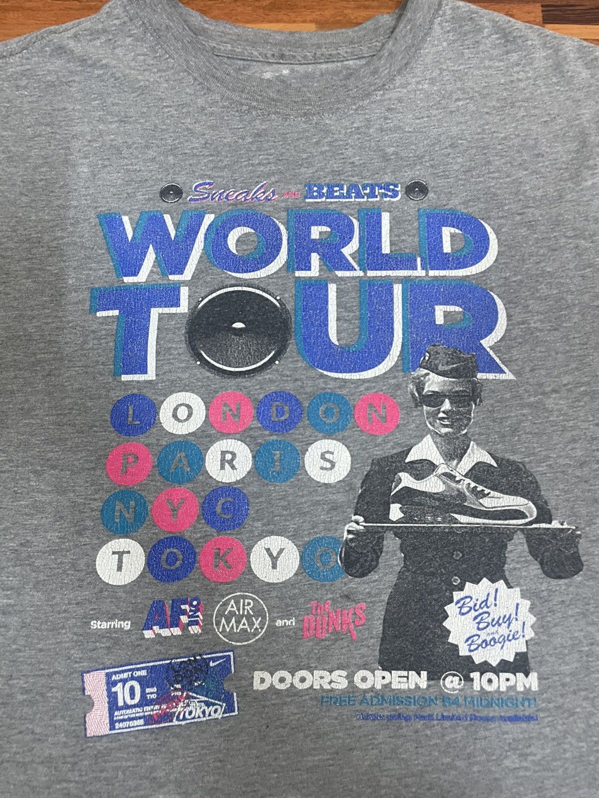 Nike × Top Of The World NIKE WORLD TOUR Size US M / EU 48-50 / 2 - 2 Thumbnail