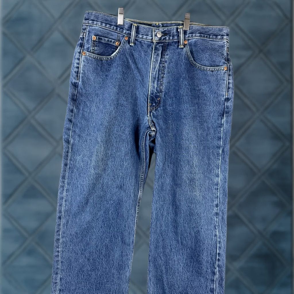 Levi's Levi's 550 Jeans Mens 36x29 Blue Relaxed Fit Tapered Leg Denim Medium Wash Casual Jeans Size US 36 / EU 52 - 1 Thumbnail