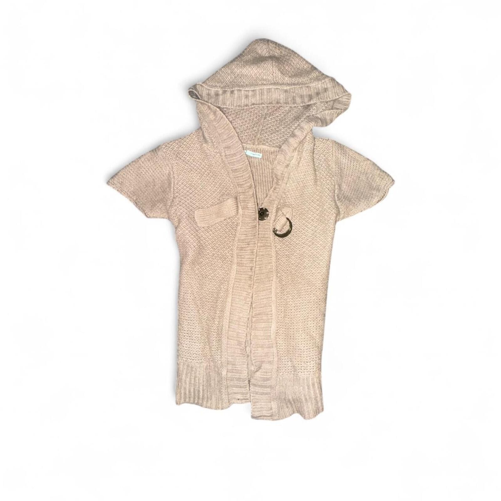 Other Vintage Y2K Tan Maurice’s Knit Cardigan Size M / US 6-8 / IT 42-44 - 5 Thumbnail