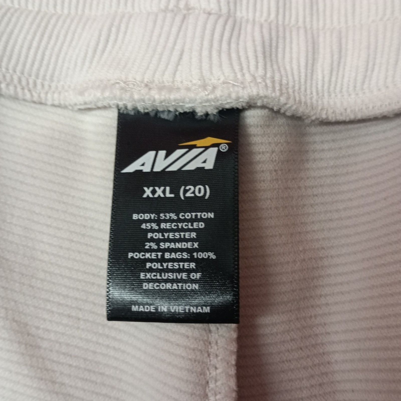 Avia AVIA Ottoman Lounge Shorts Womens Size 2XL (20) Khaki Safari Size 38" / US 16 / IT 52 - 4 Thumbnail