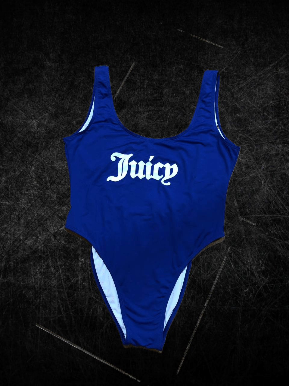 Juicy Couture Juicy Couture Blue One Piece Swimsuit Size ONE SIZE - 1 Thumbnail