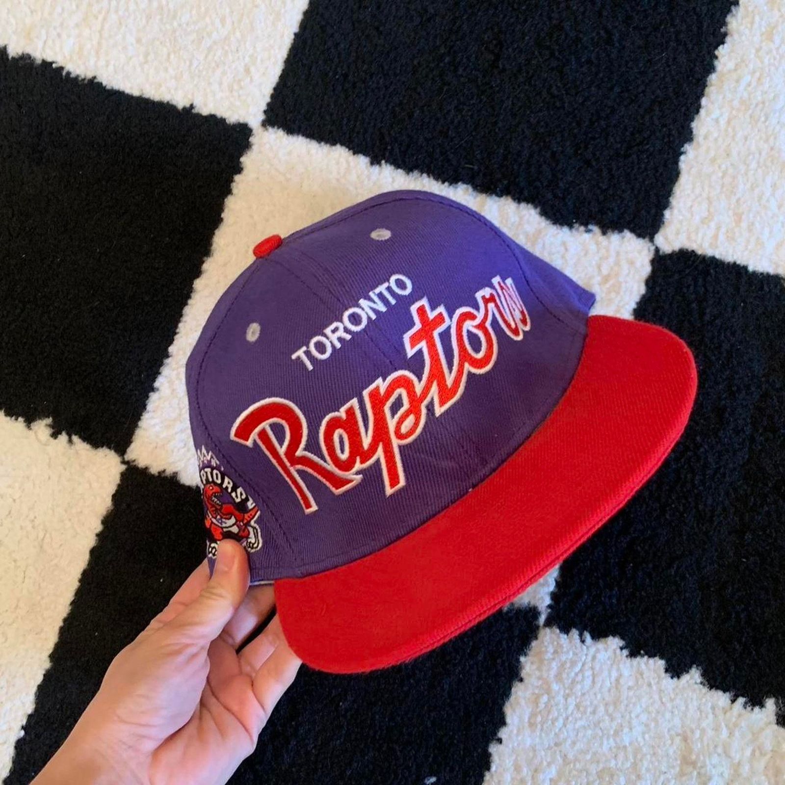 Mitchell & Ness NBA Toronto Raptors Snapback Hat Size ONE SIZE - 1 Thumbnail