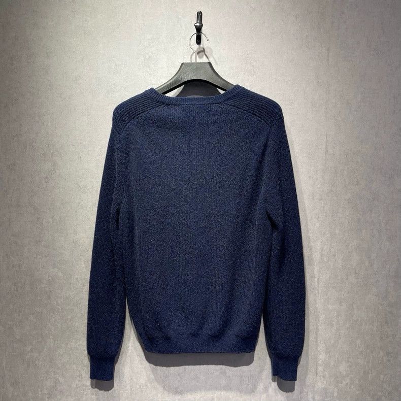 Louis Vuitton Louis Vuitton Blue Patchwork Sweater Size US XL / EU 56 / 4 - 2 Thumbnail