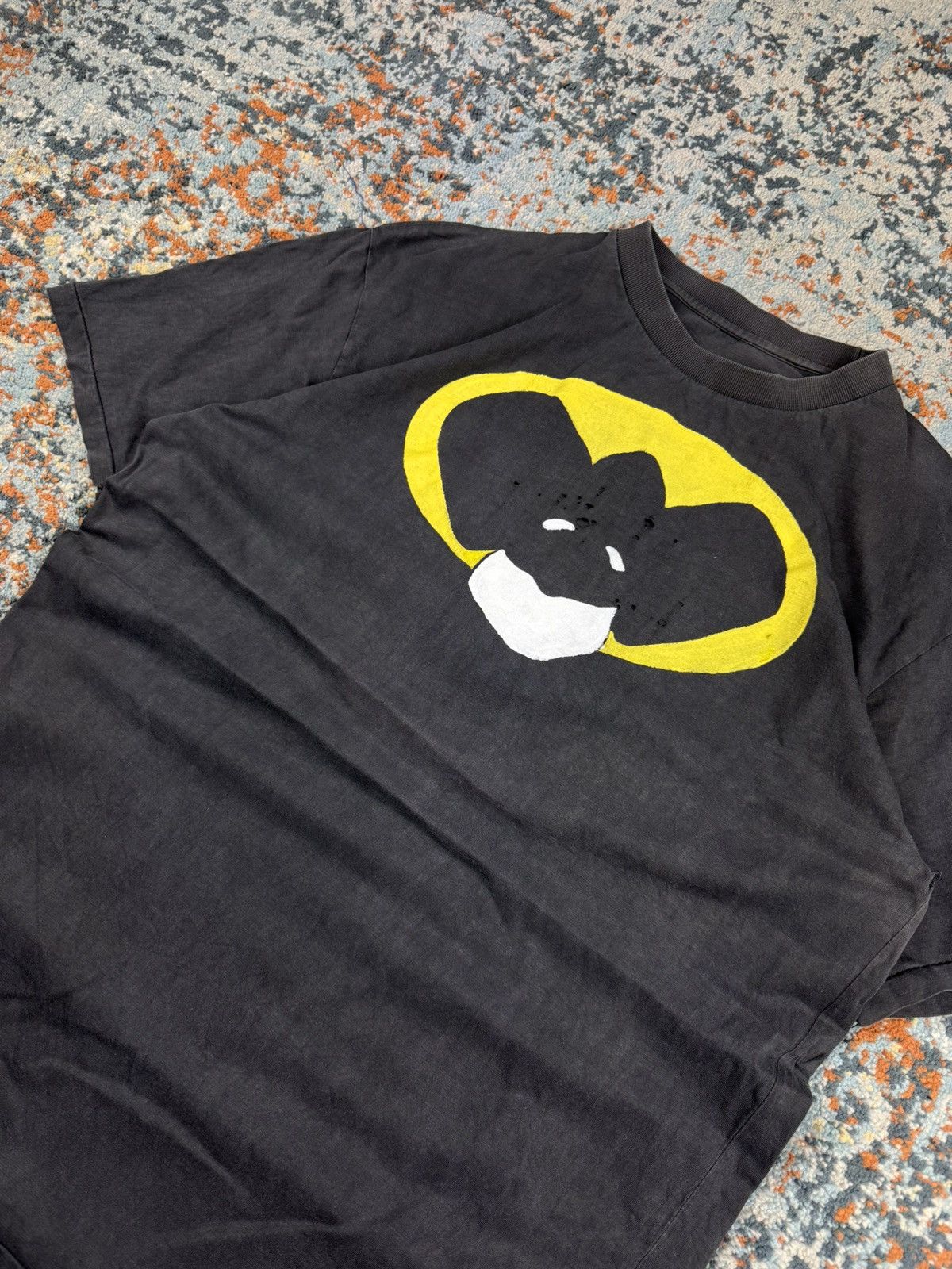 Vintage Vintage 90s Batman parody distressed faded washed funny tee Size US L / EU 52-54 / 3 - 4 Thumbnail