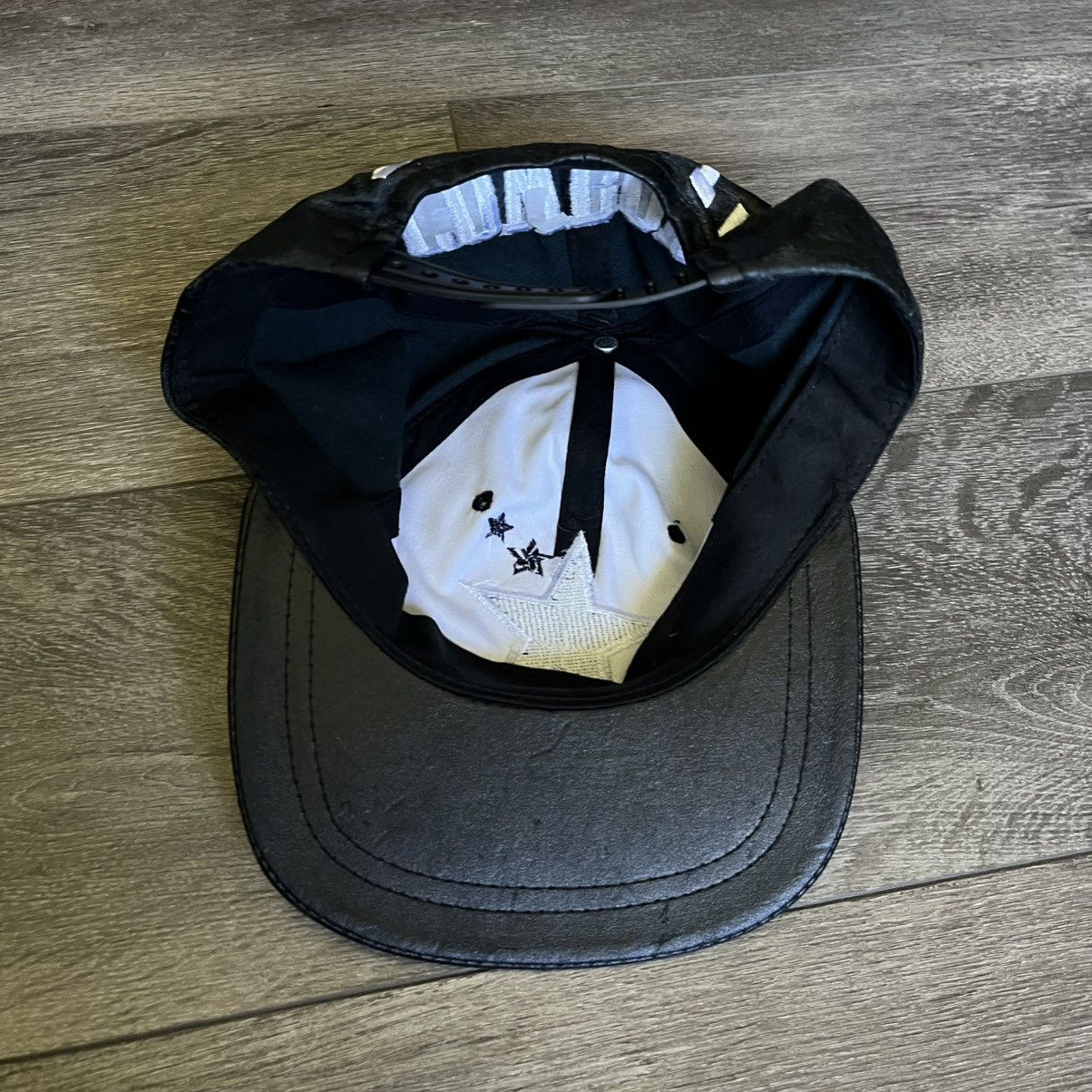 NFL × Vintage Vintage 1990s NFL Dallas Cowboys Pleather Star SnapBack Hat Size ONE SIZE - 8 Thumbnail