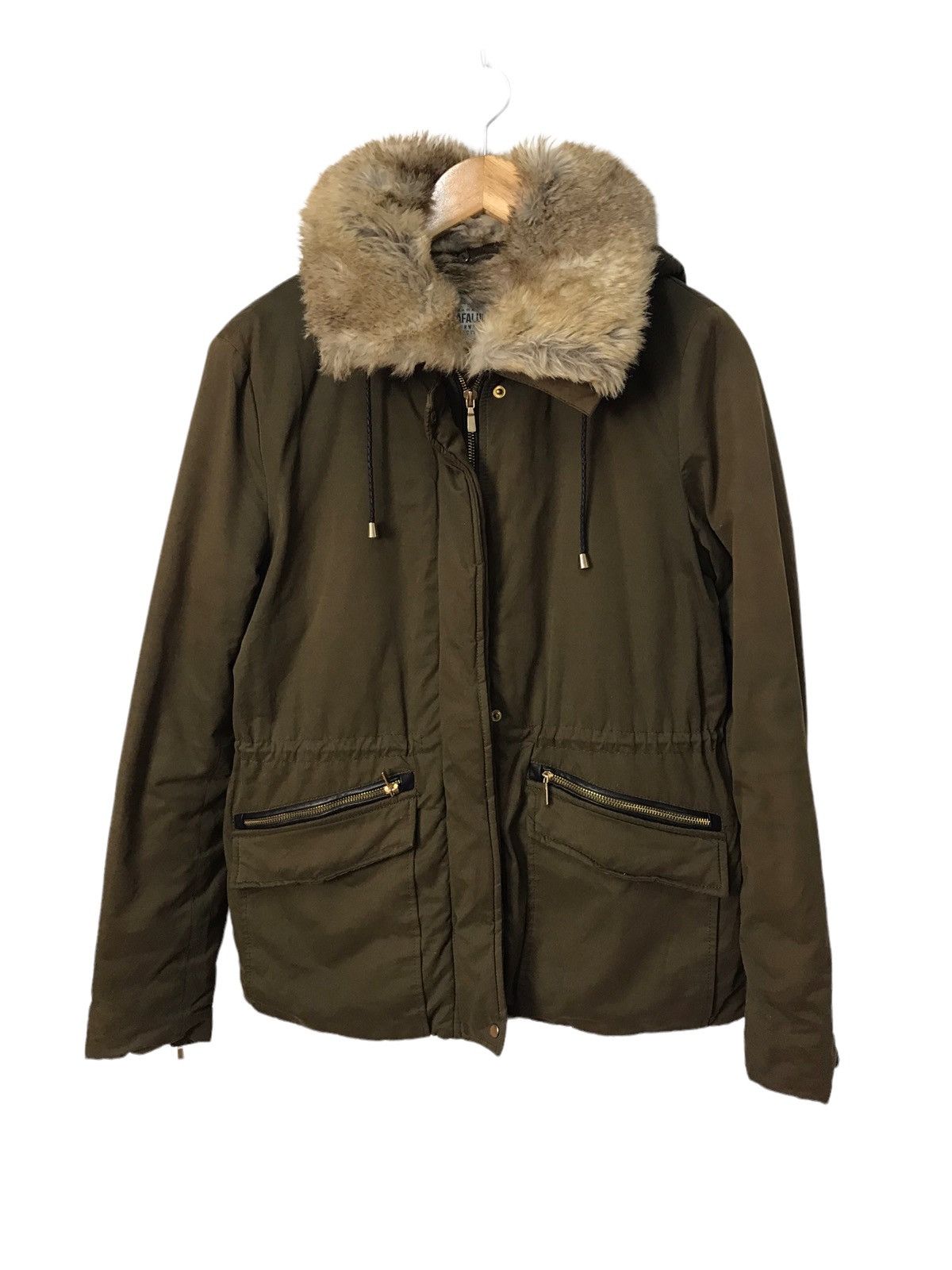 image of Winter Session x Zara Winter Fur Coat By Zara Jacket in Dark Brown, Men's (Size Medium)