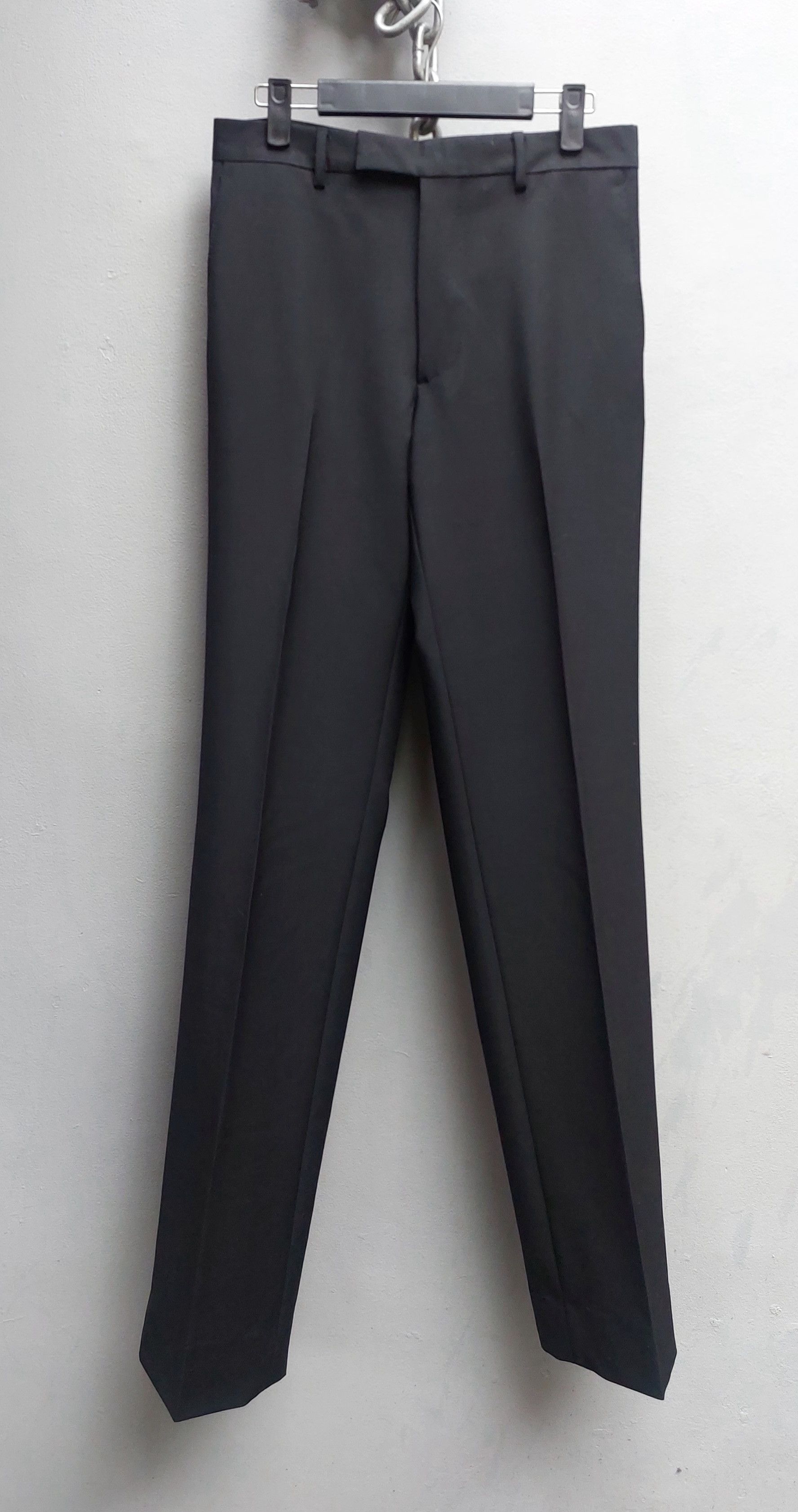 Raf Simons Raf Simons Flat Front Tailored Wool Trouser Size US 44 / EU 60 - 1 Thumbnail