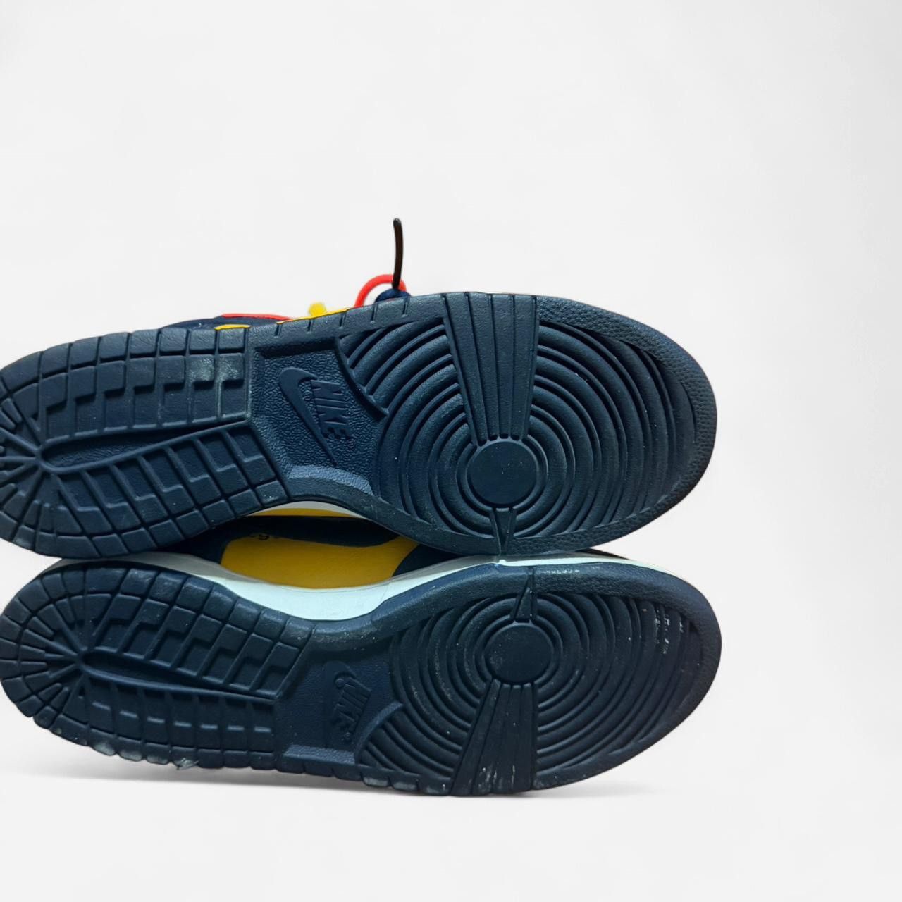 Nike × Off-White Nike x Off-White Dunk Low “University Gold / Midnight Navy” Size US 11 / EU 44 - 6 Thumbnail