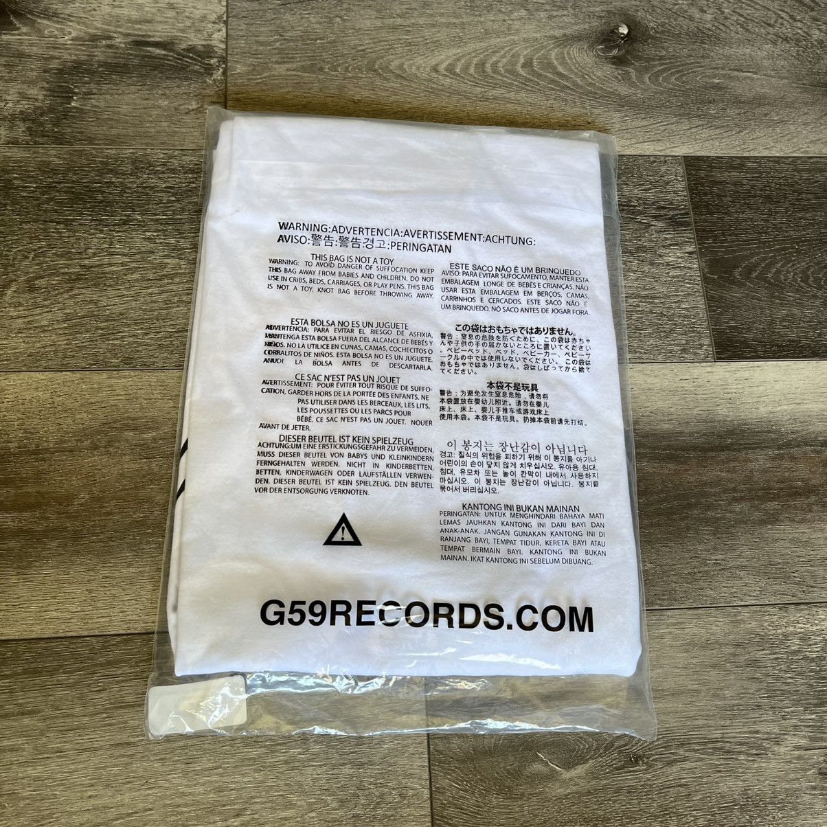 Asspizza Asspizza x G59 Records Suicideboys Hand Drawn Tee White New Size US XXL / EU 58 / 5 - 5 Thumbnail