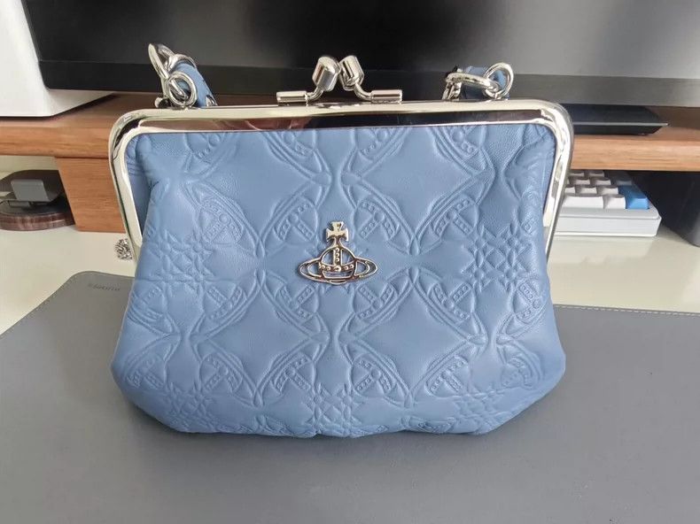 Vivienne Westwood Vivienne Westwood size os Blue Sheepskin Bag Size ONE SIZE - 2 Thumbnail