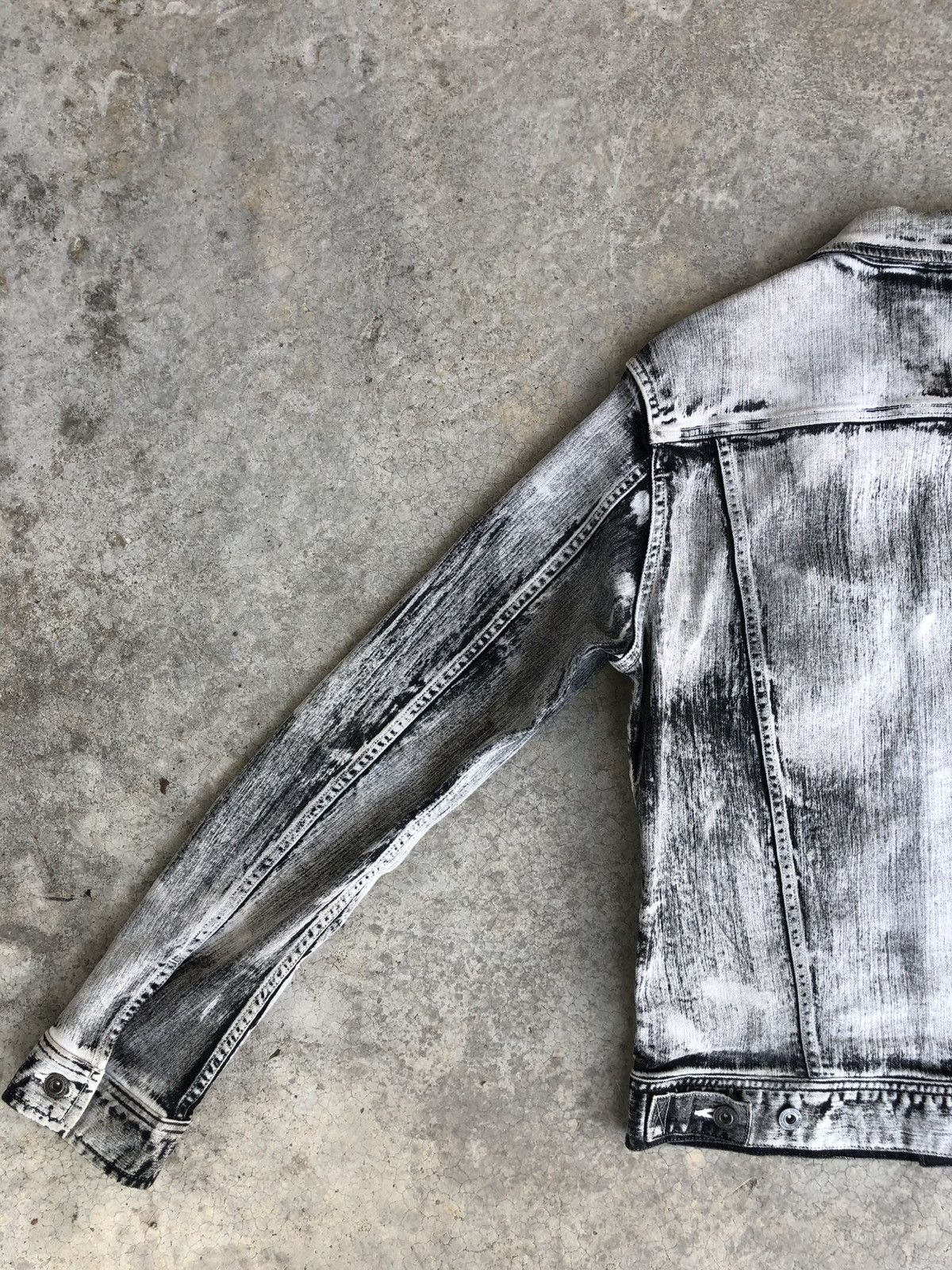 semanticdesign Semantic Design Denim Jacket Distressed Denim Size US M / EU 48-50 / 2 - 12 Thumbnail