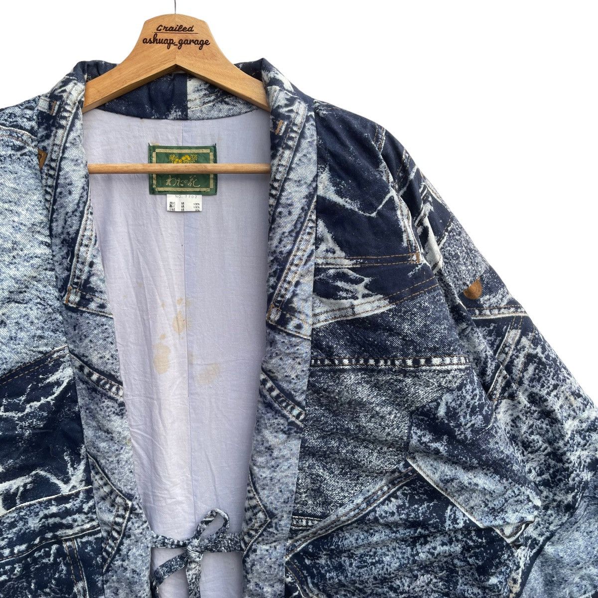 Japanese Brand Custom Kimono Japan Dragon Snowboarding Backhit Size US XXL / EU 58 / 5 - 3 Thumbnail