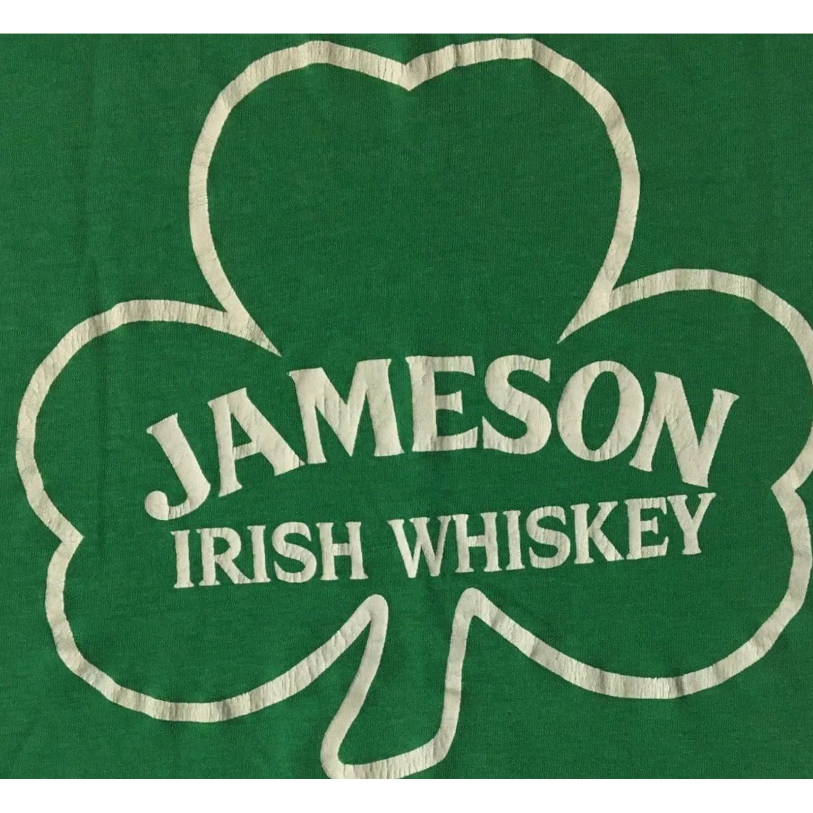 Vintage VINTAGE Jameson Irish Whiskey Faded Shirt M USA Bar Beer Biker Grunge Punk Shirt Mens Green 70s 80s 90s Distressed USA Rock Retro Size US M / EU 48-50 / 2 - 2 Thumbnail