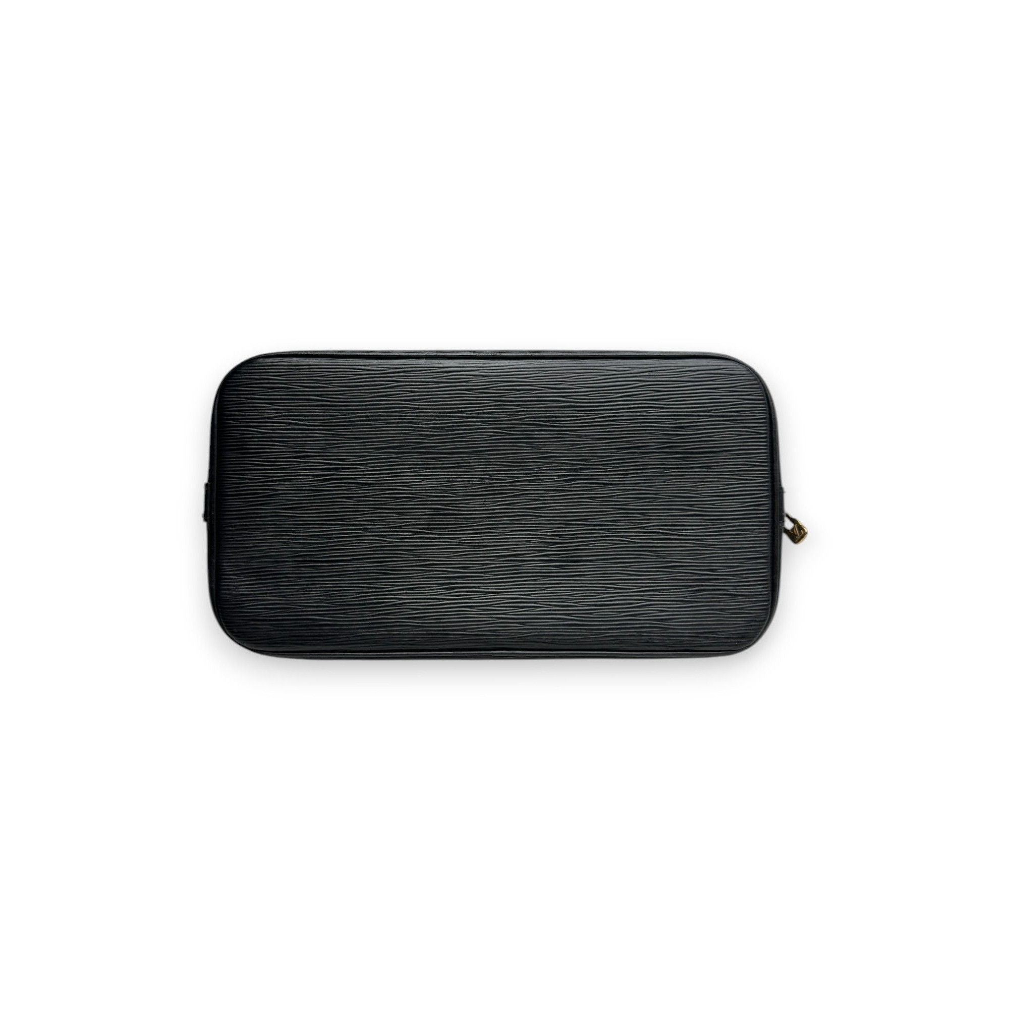 Louis Vuitton Louis Vuitton Alma Epi Black Leather Handbag Size ONE SIZE - 8 Thumbnail