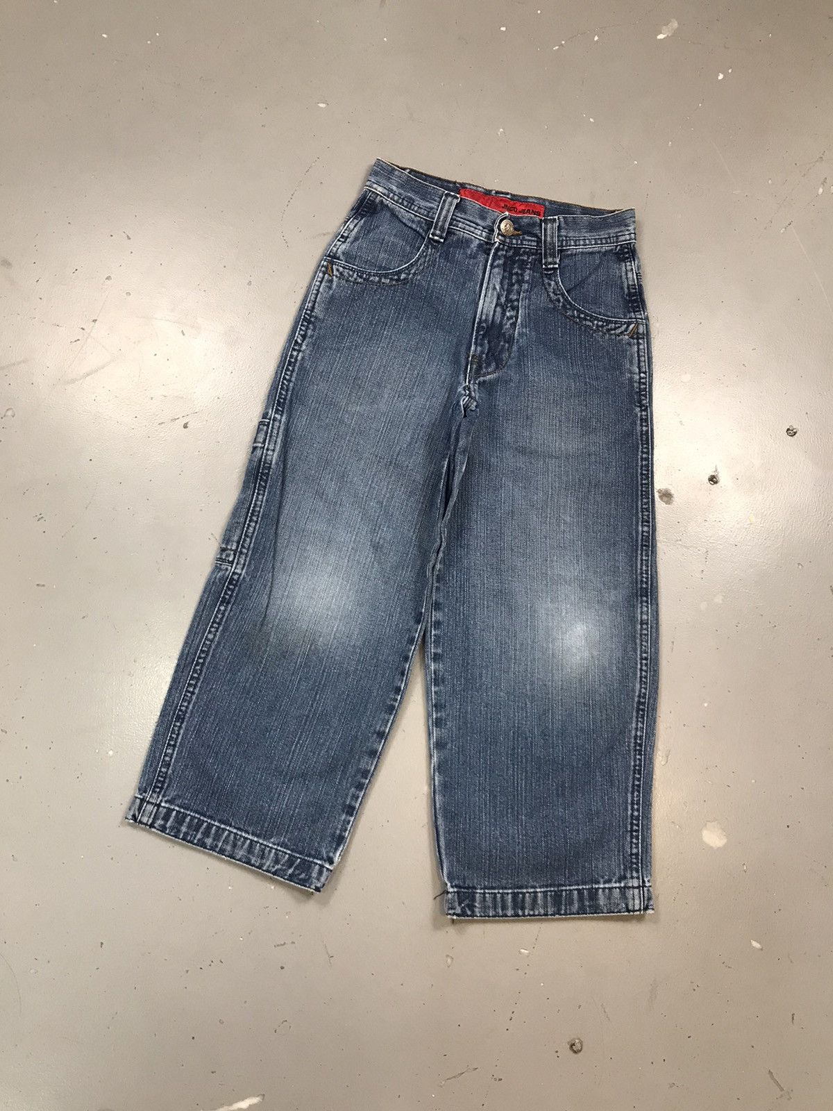 JNCO Vintage Jnco skull on fire 🔥 straight fit denim Size US 26 / EU 42 - 3 Thumbnail