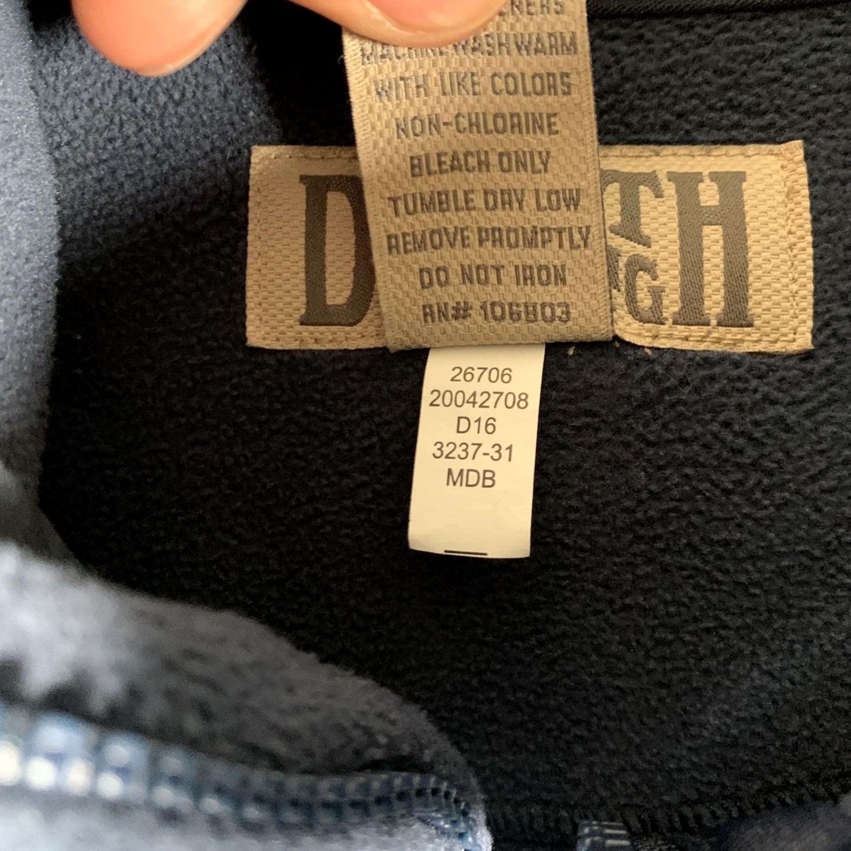 Duluth Trading Company Duluth Trading Co Jacket Mens 2XL Blue Fleece Full Zip Pockets Workwear Casual Size US XXL / EU 58 / 5 - 6 Thumbnail
