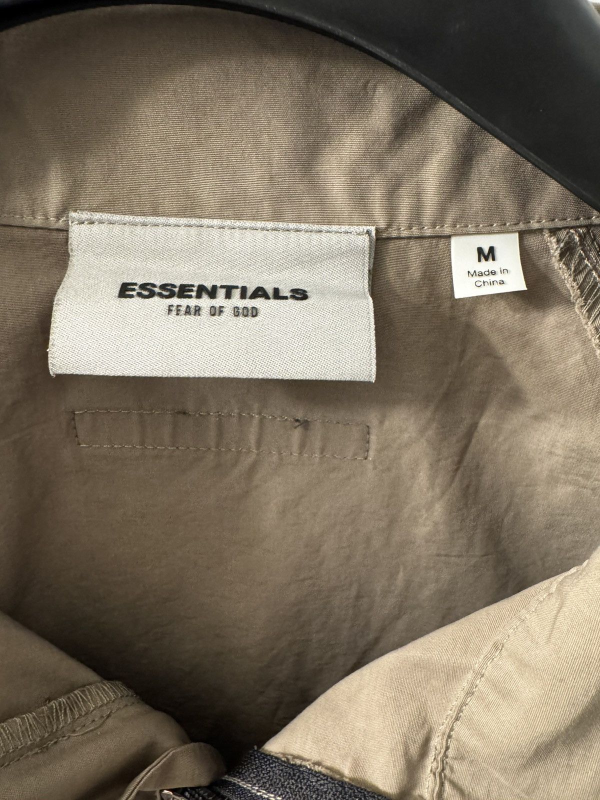 Fear of God Fear of God Essentials Half Zip Track Jacket ‘Harvest’ Size US M / EU 48-50 / 2 - 2 Thumbnail