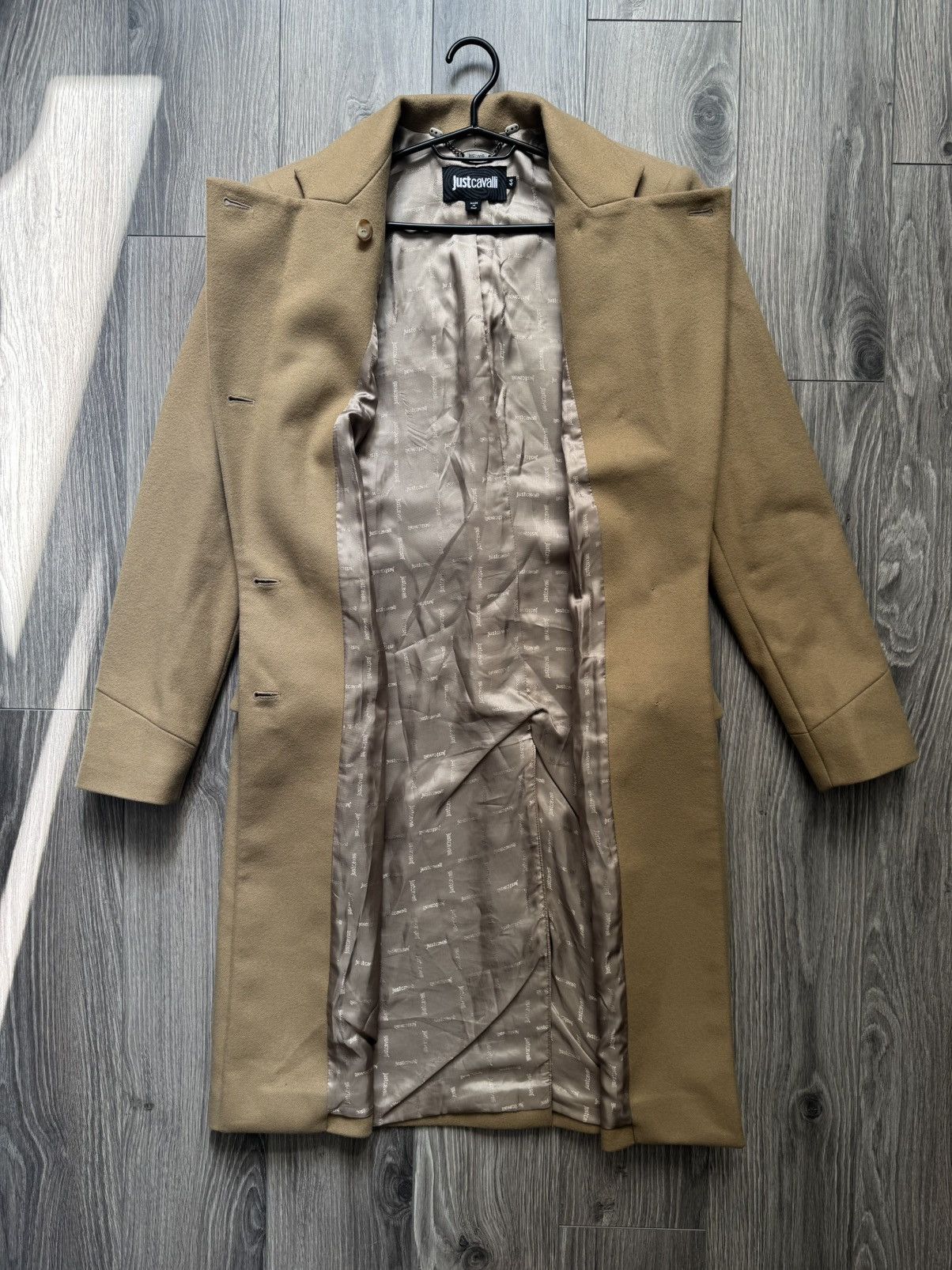 Just Cavalli Roberto Cavalli Just Cavalli vintage wool coat IT44 Size M / US 6-8 / IT 42-44 - 14 Thumbnail