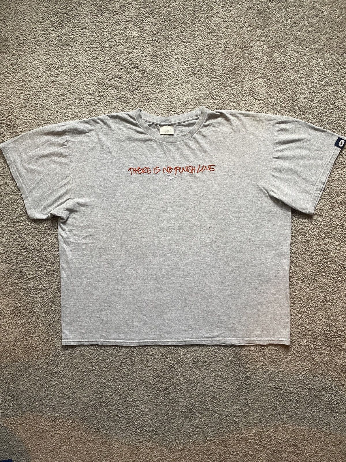 Nike × Vintage Vintage Y2K Nike Tee Shirt Size US XXL / EU 58 / 5 - 1 Thumbnail