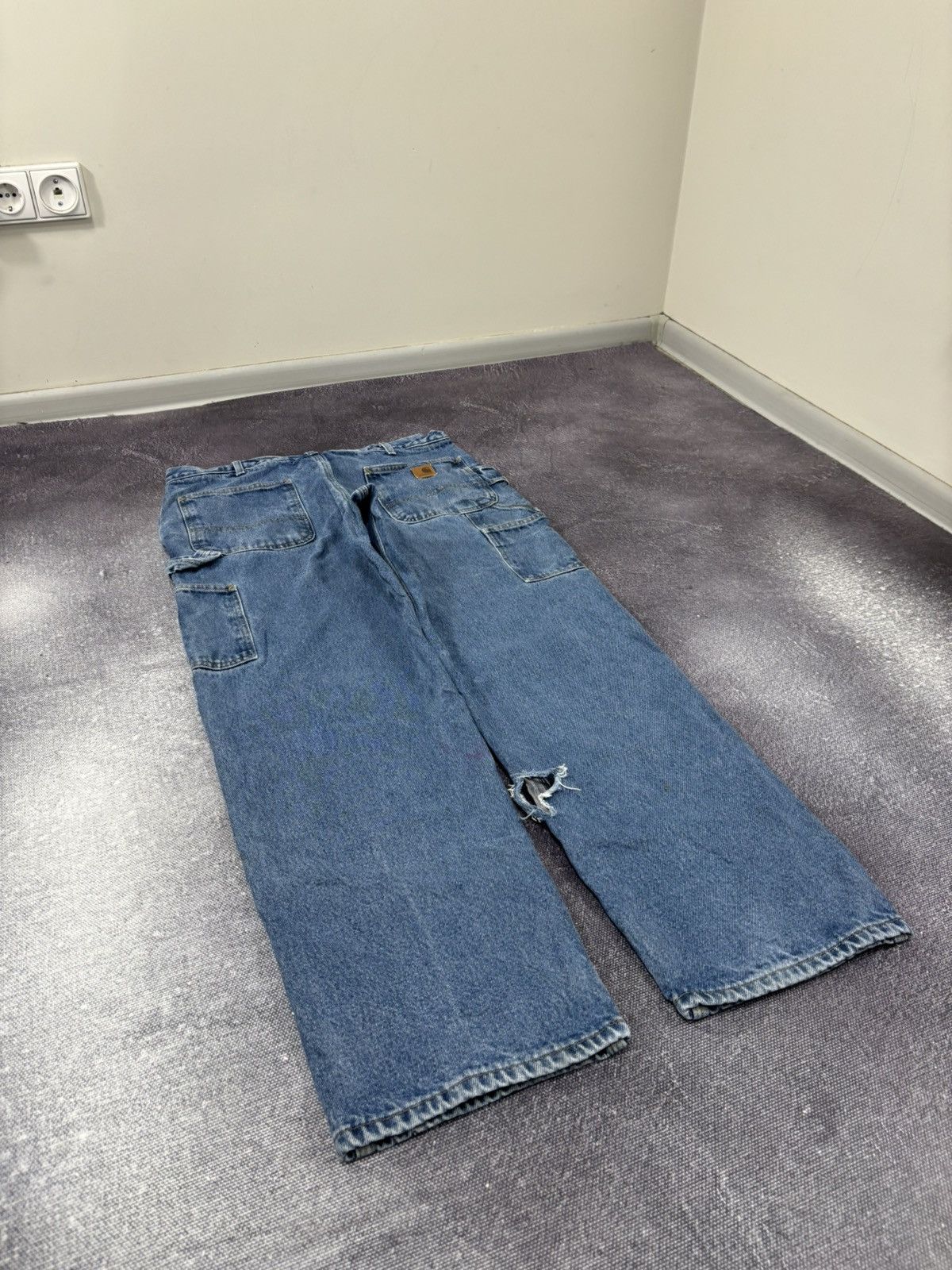 Carhartt Vintage Carhartt USA Workwear Insulated Denim Baggy Jeans Size US 36 / EU 52 - 4 Thumbnail