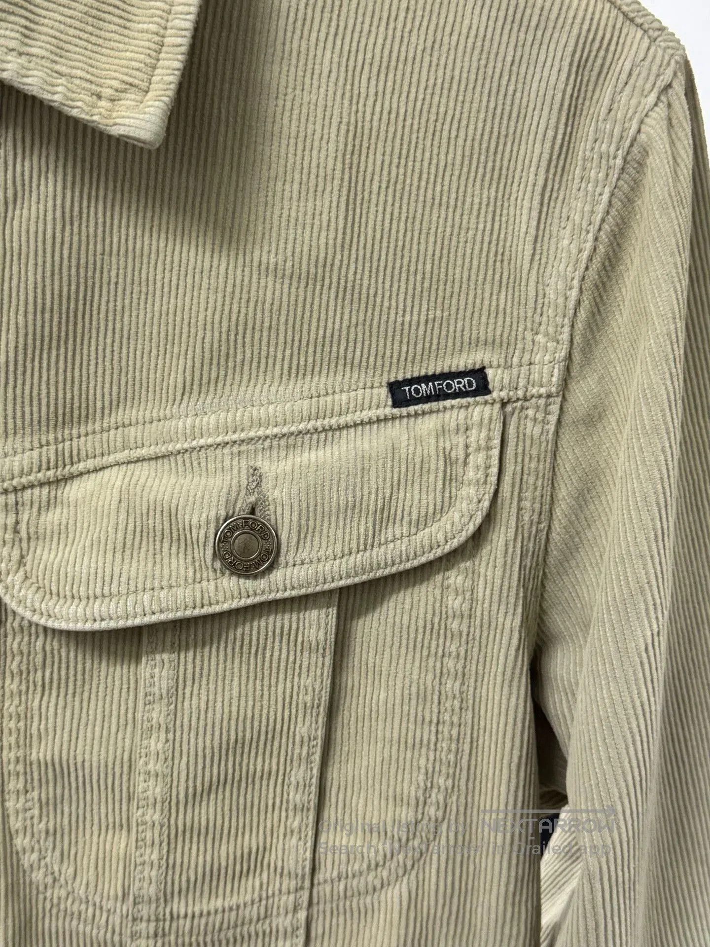 Tom Ford tom ford men's corduroy denim jacket. Size US M / EU 48-50 / 2 - 3 Thumbnail