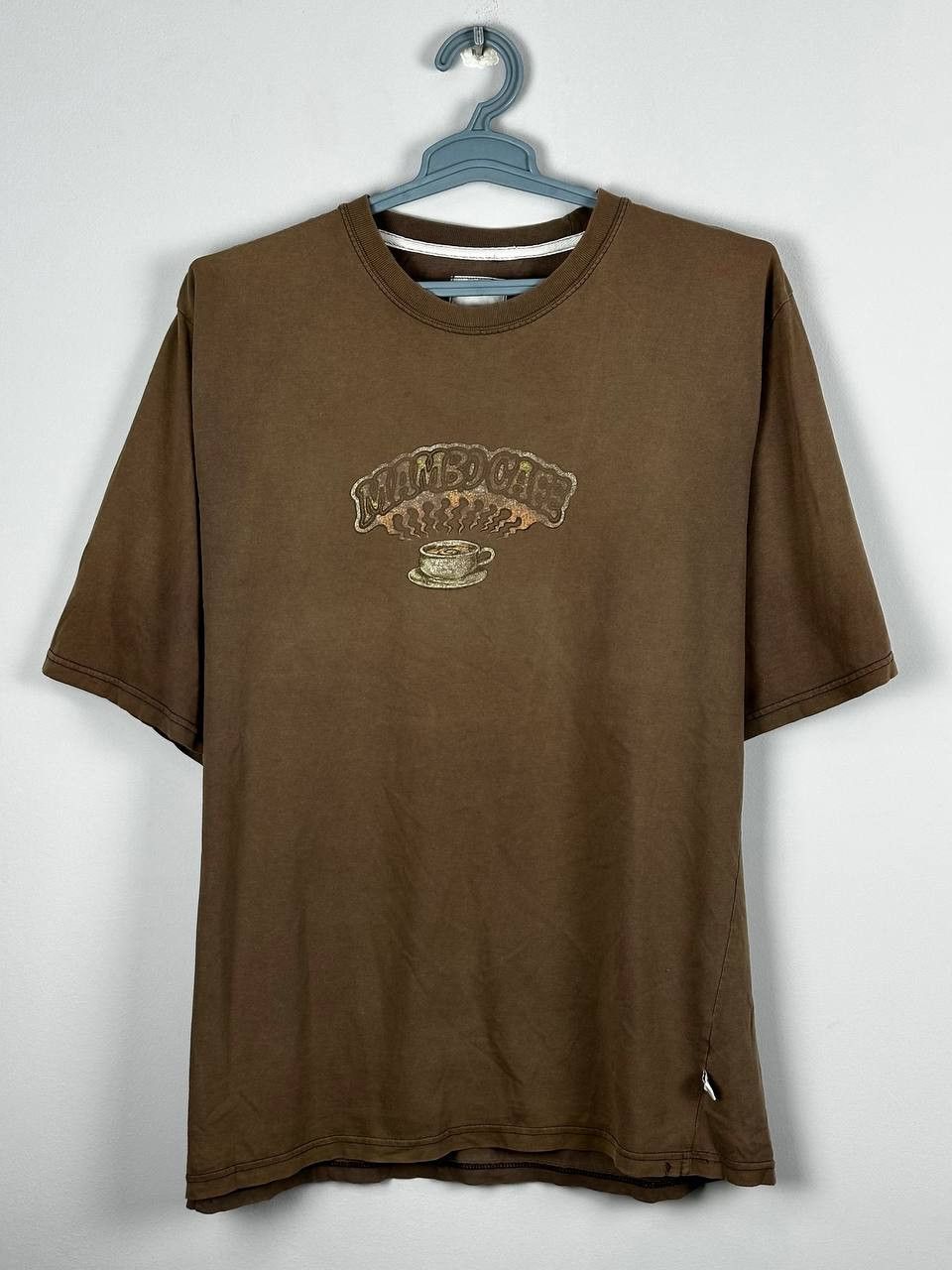 Mambo Vintage Rare 90s Mambo Surf Delux Necked Girl T-Shirt Size US L / EU 52-54 / 3 - 3 Thumbnail