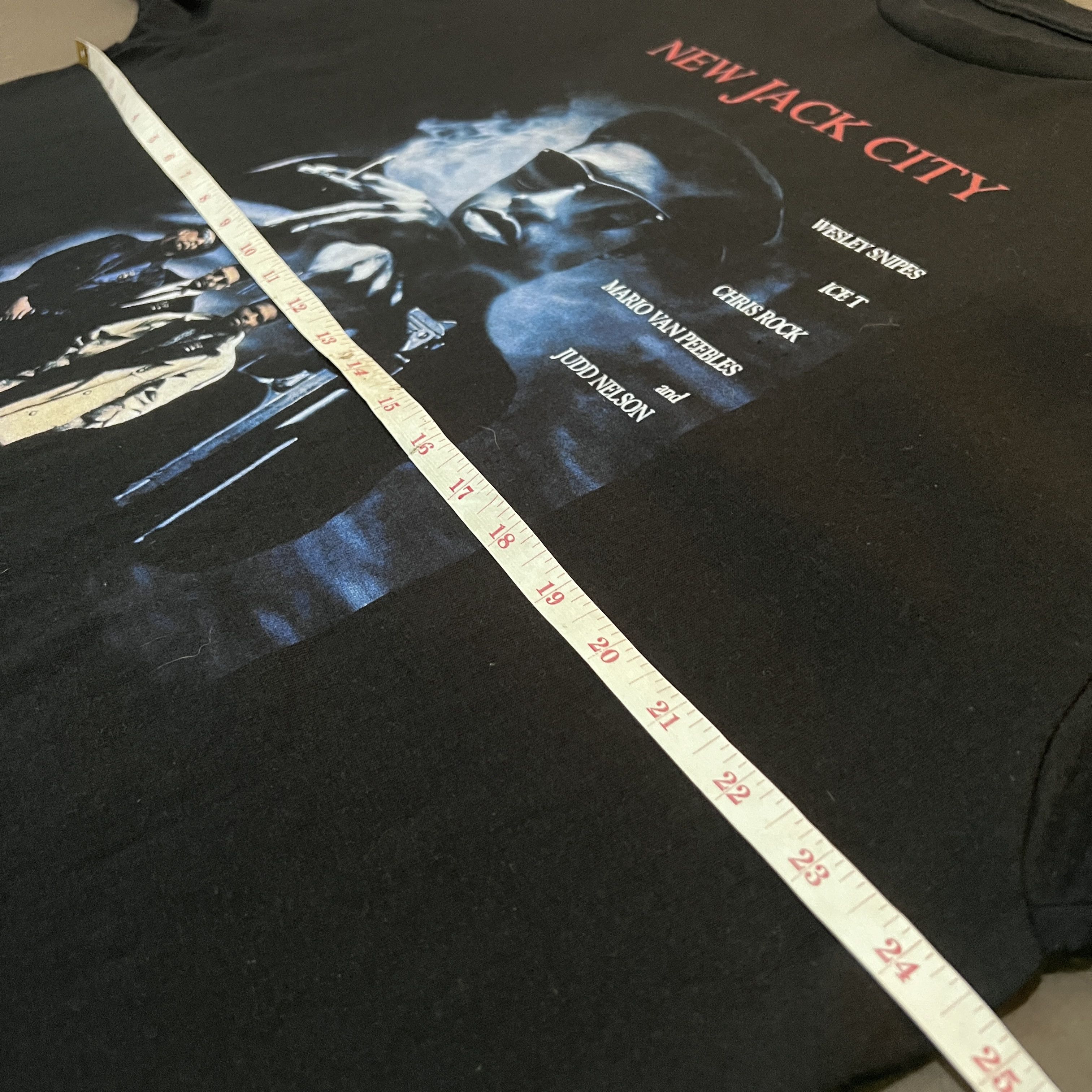 Vintage Vintage Y2K New Jack City Wesley Snipes Promo Tee 2XL Size US XXL / EU 58 / 5 - 5 Thumbnail