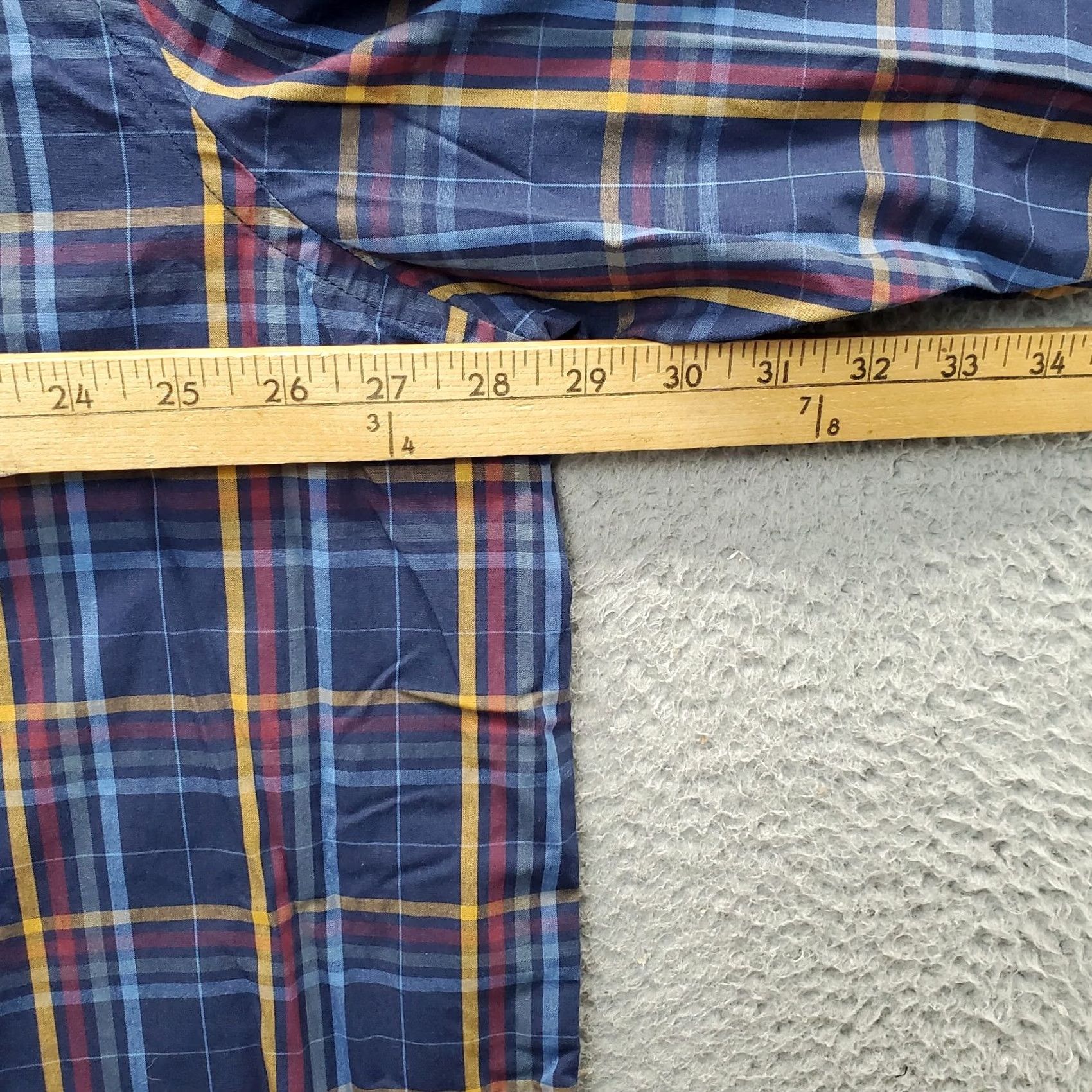 Vintage US Polo Assn. Button-Down Shirt Mens 2XL Multi Plaid Classic Fit Pony Logo Collar Shirt Size US XXL / EU 58 / 5 - 4 Thumbnail
