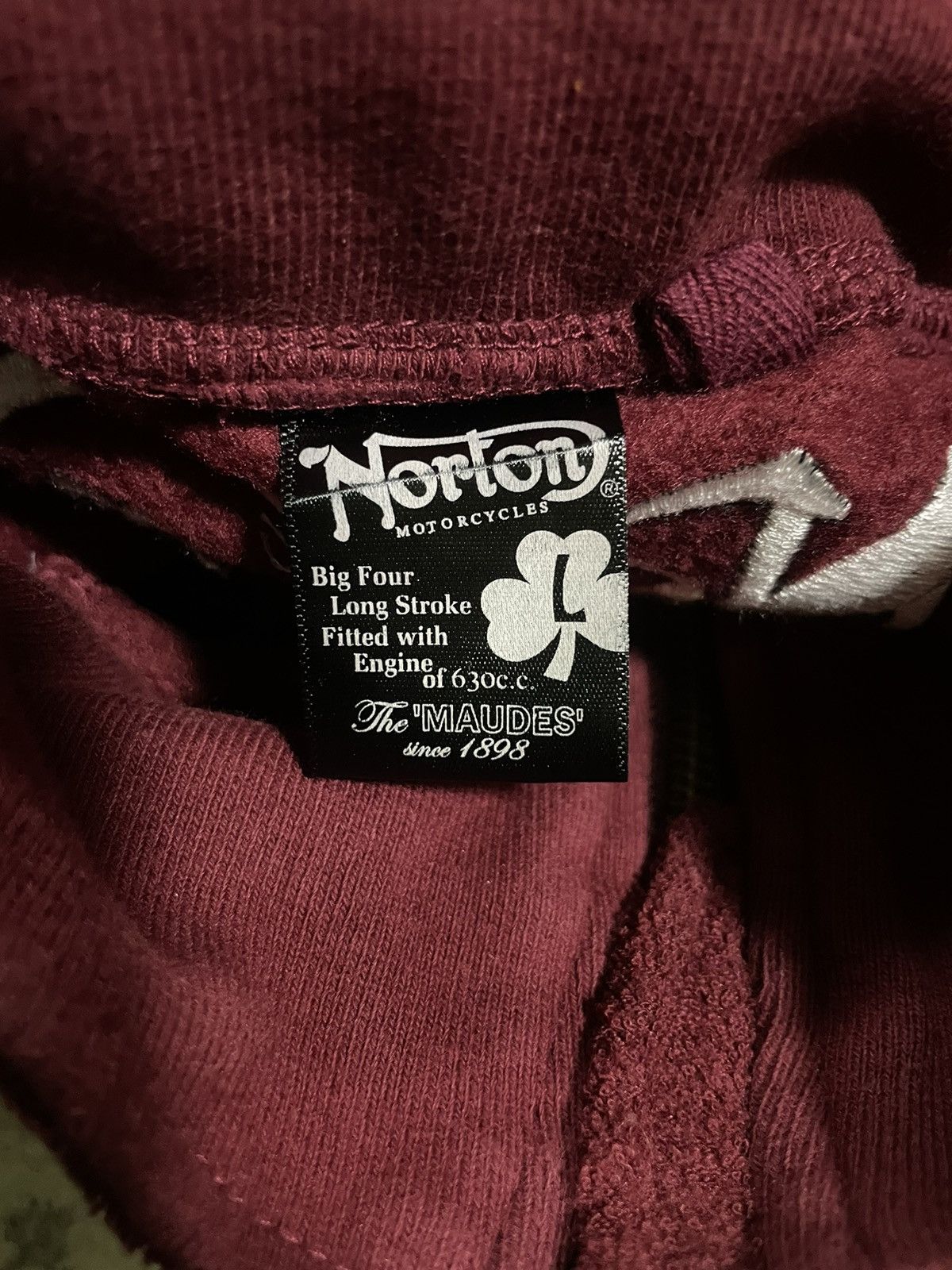 Indian Motorcycle × Norton Norton Motorcycles x Hoodie Embroidery Jacket Size US L / EU 52-54 / 3 - 10 Thumbnail