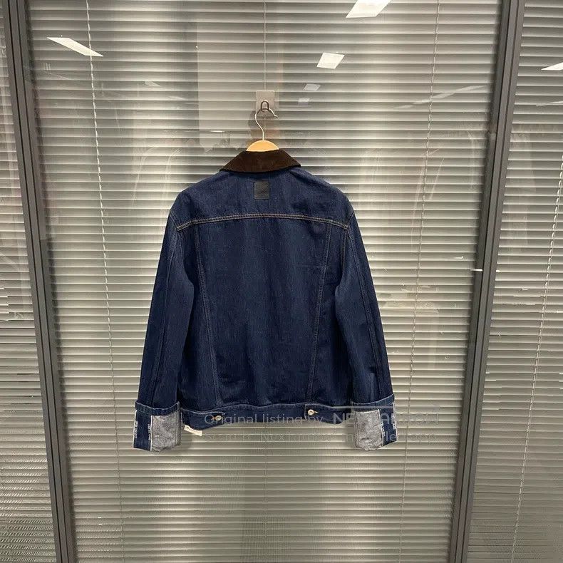 Loewe Loewe 23ss Single Breasted Lapel Long Sleeve Denim Jacket Size US S / EU 44-46 / 1 - 2 Thumbnail