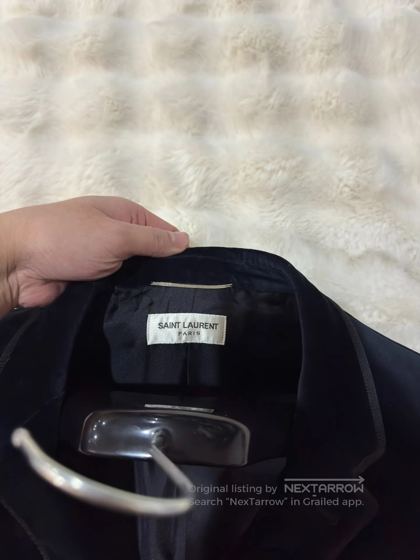 Saint Laurent Paris Saint Laurent Paris Navy Velvet Suit| Size US M / EU 48-50 / 2 - 3 Thumbnail