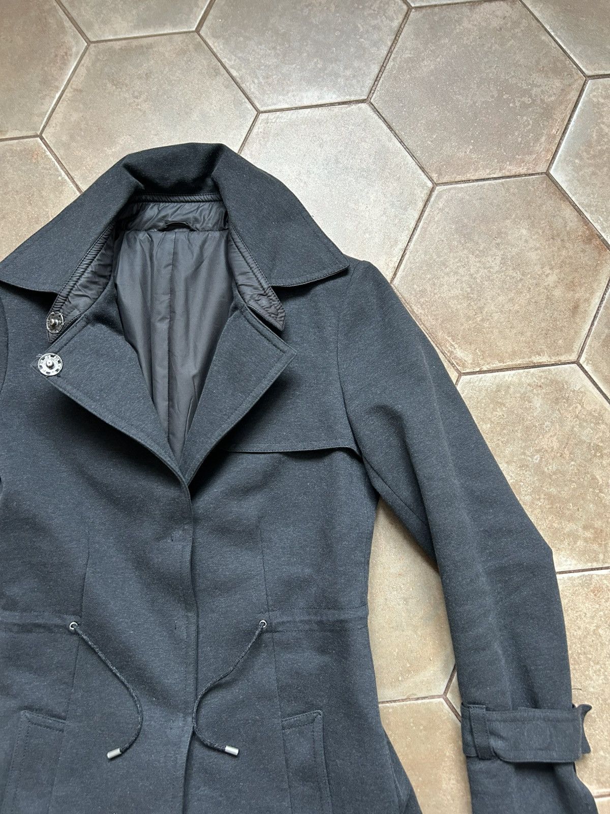 Brunello Cucinelli Brunello Cucinelli Luxury Wool Cashmere Silk Coat Jacket Size M / US 6-8 / IT 42-44 - 4 Thumbnail
