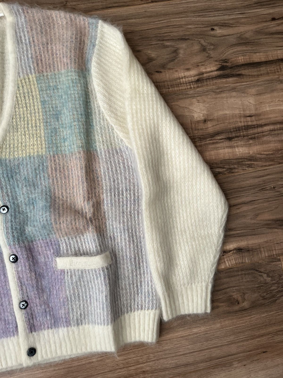 Supreme Supreme Brushed Grid Cardigan Size US XL / EU 56 / 4 - 4 Thumbnail
