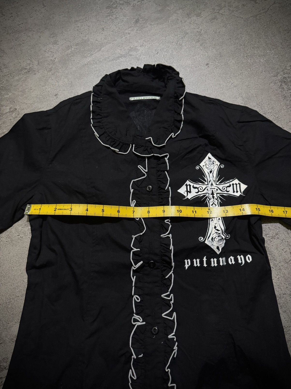 Japanese Brand PUTUMAYO GOTHIC CROSS IFSIXWASNINE SHIRT Size S / US 4 / IT 40 - 7 Thumbnail